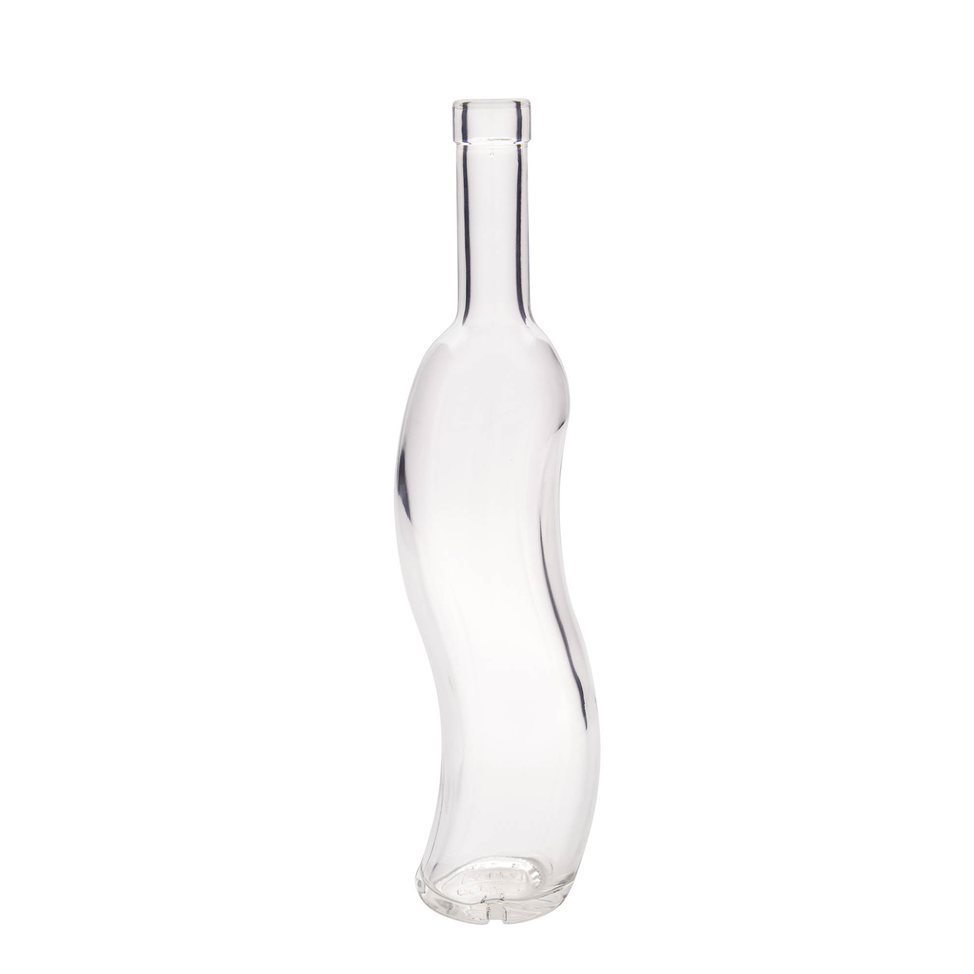 Γυάλινο μπουκάλι 'La-Ola' 500 ml, ημισφαιρικό, στόμιο: φελλός
