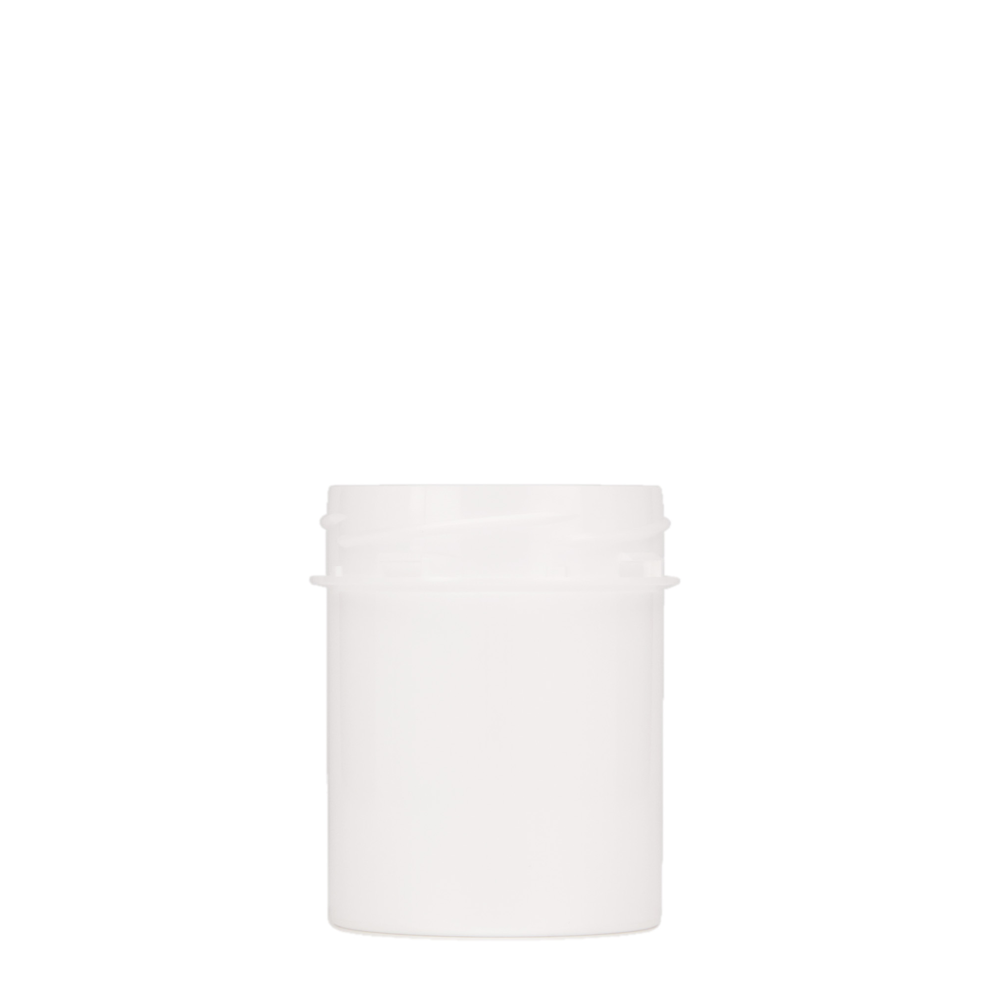 Πλαστικό βάζο 'Securilock' 150 ml, PP, λευκό, στόμιο: βιδωτό πώμα Πλαστικό βάζο 'Securilock' 150 ml, PP, λευκό, στόμιο: βιδωτό πώμα