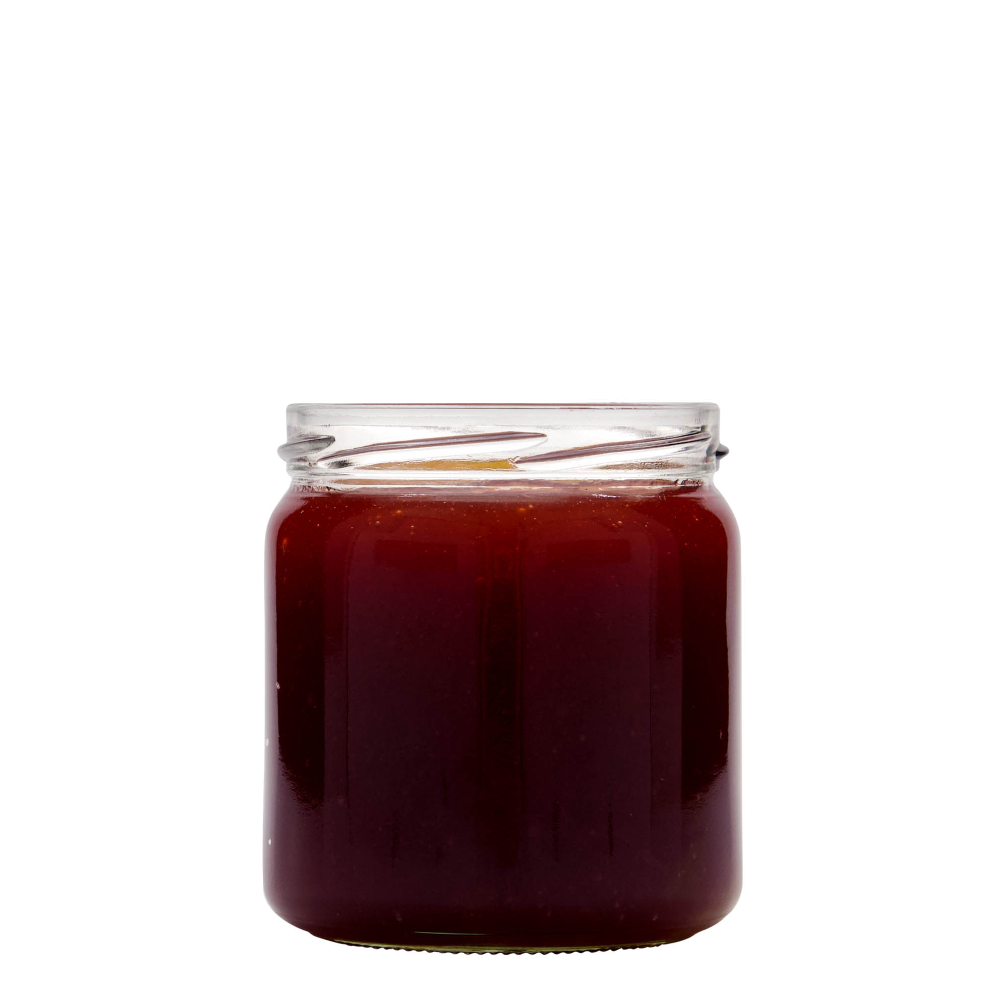 Στρογγυλό βάζο 408 ml, στόμιο: twist-off (TO 82) Στρογγυλό βάζο 408 ml, στόμιο: twist-off (TO 82)