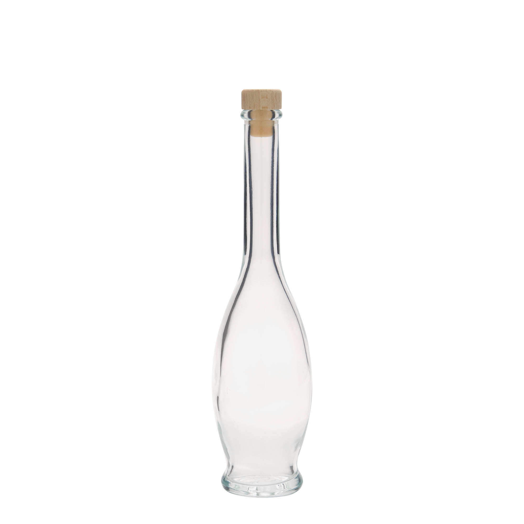Γυάλινο μπουκάλι 'Gina' 100 ml, στόμιο: φελλός Γυάλινο μπουκάλι 'Gina' 100 ml, στόμιο: φελλός