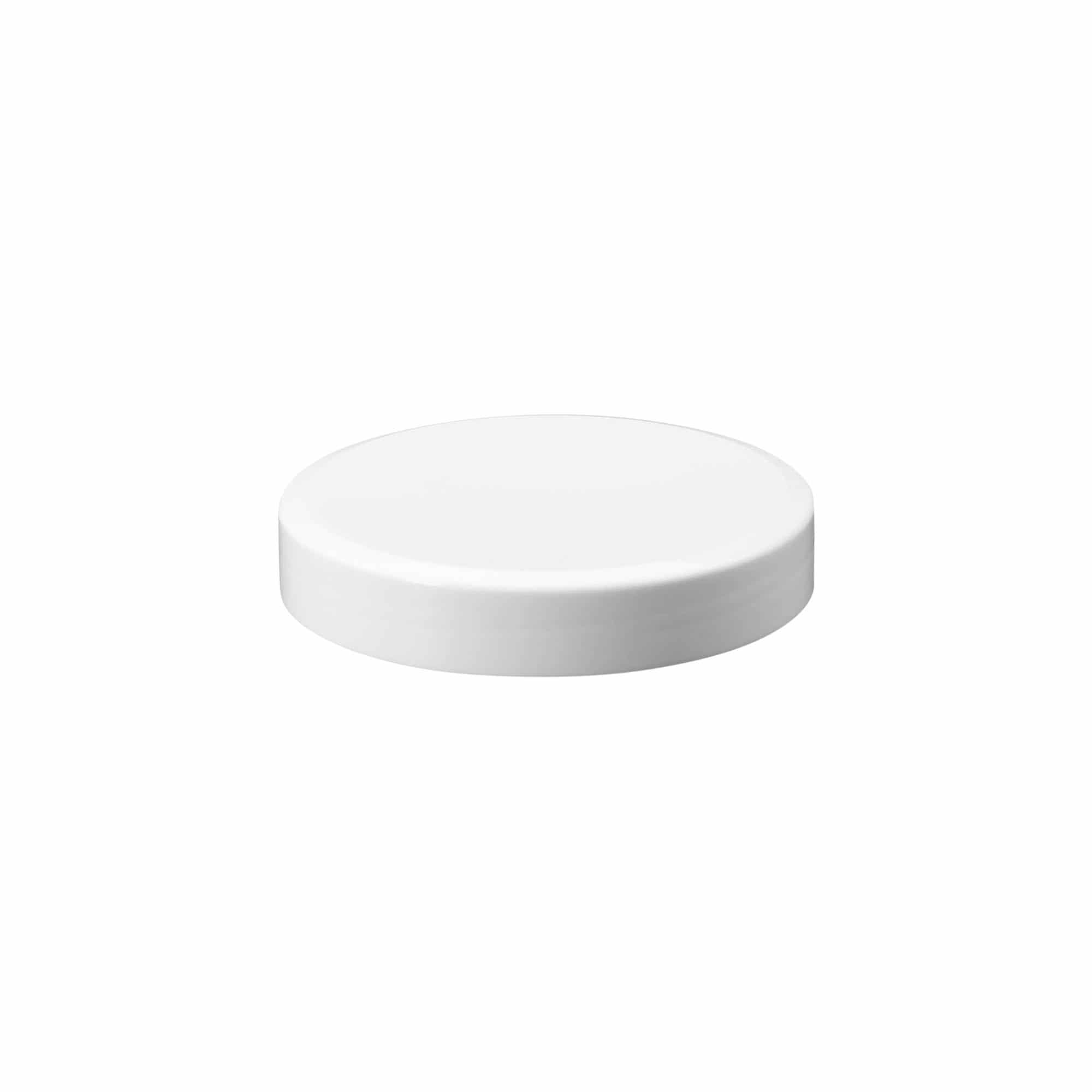 Βιδωτό πώμα 'White Line' 125ml, πλαστικό PP, λευκό Βιδωτό πώμα 'White Line' 125ml, πλαστικό PP, λευκό