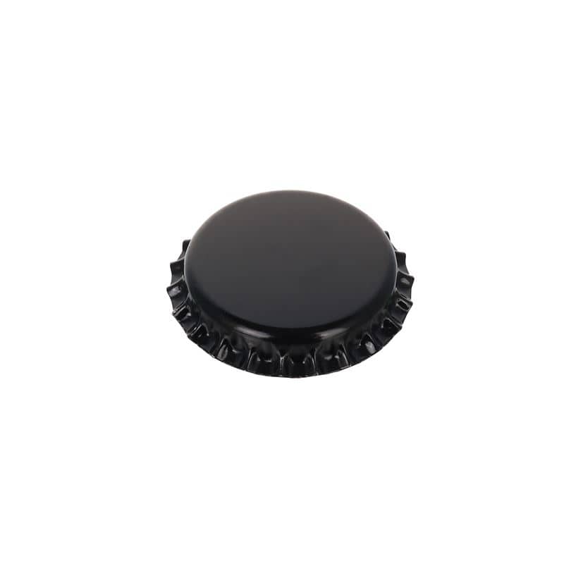 Μεταλλική τάπα 29 mm, μεταλλική, μαύρη
