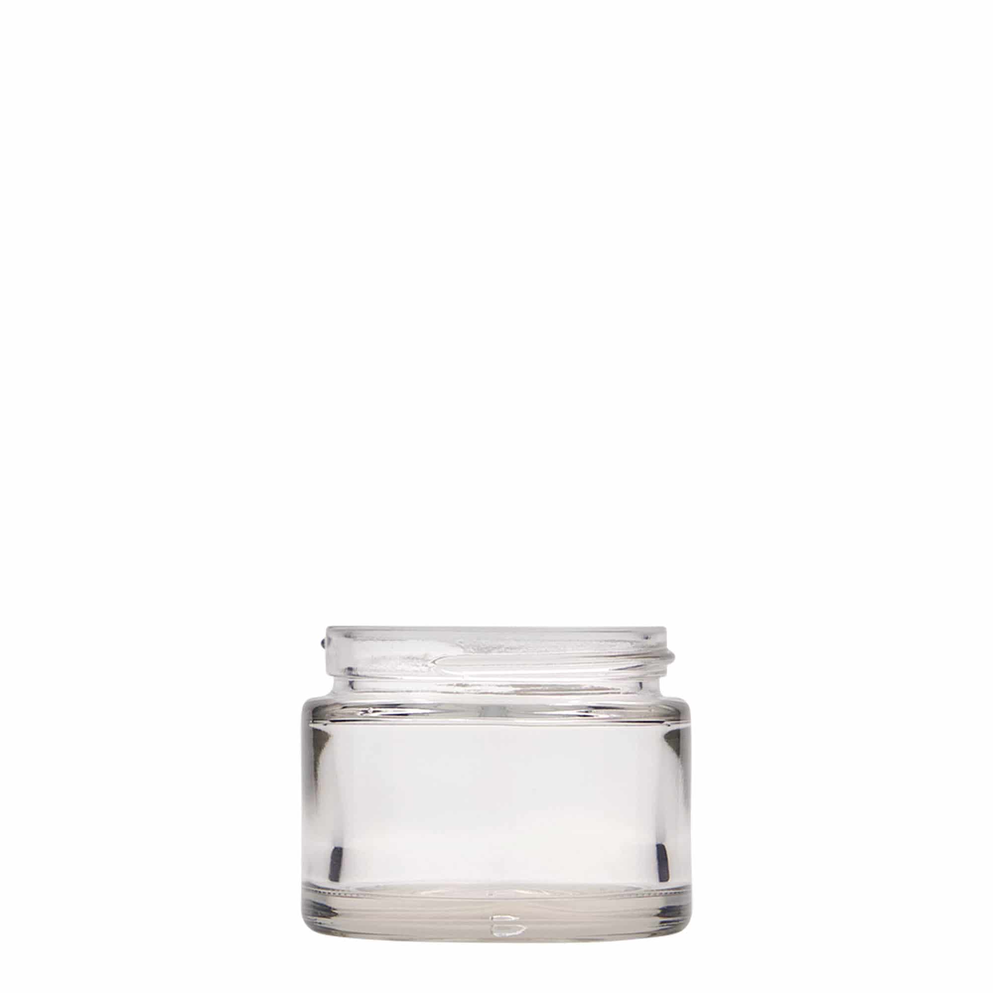 50 ml βαζάκι 'Beauty', γυαλί, στόμιο: βιδωτό καπάκι
