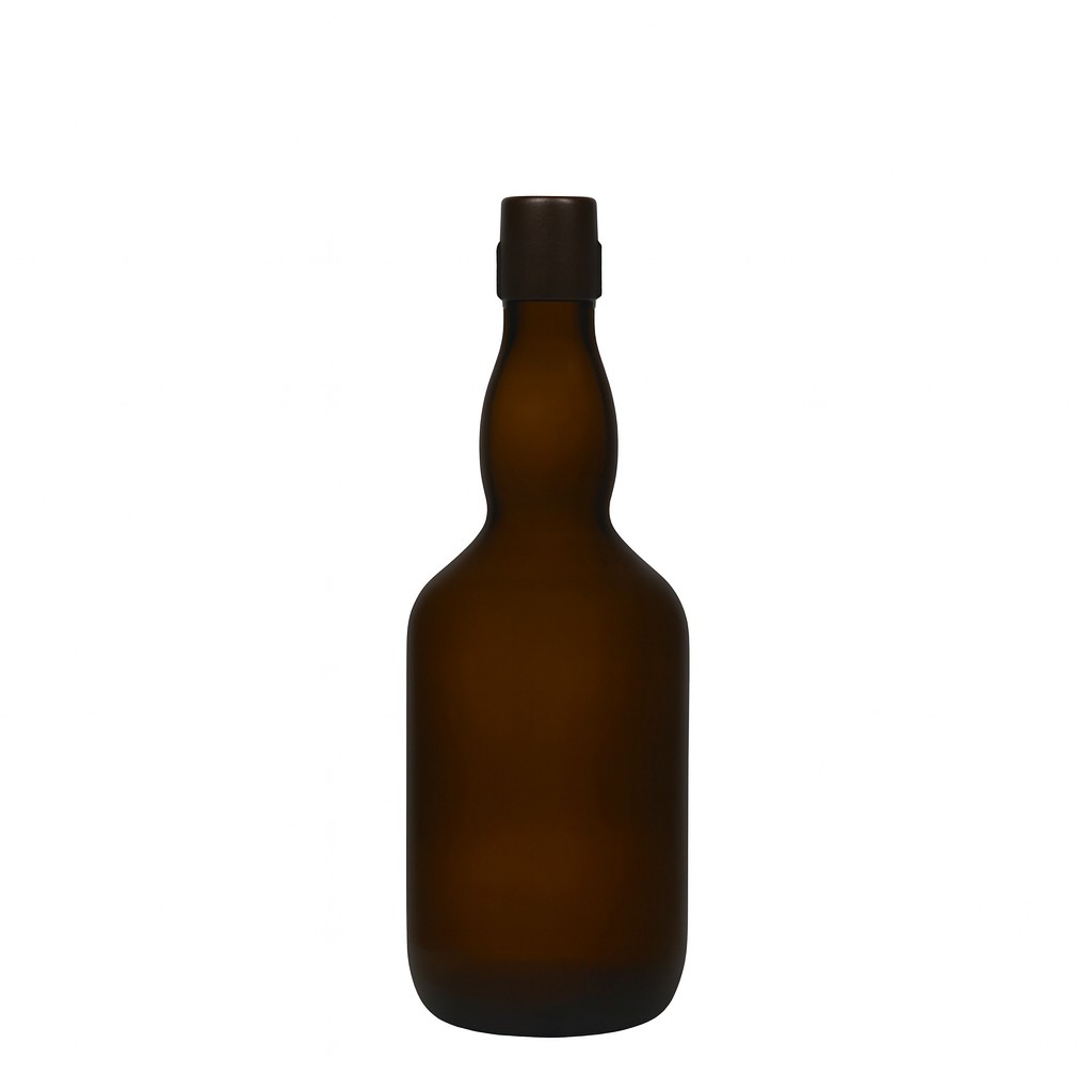 Μπουκάλι μπύρας με φαρδύ λαιμό 500 ml, γυάλινο, πράσινο αντικέ, στόμιο: μηχανικό πώμα Μπουκάλι μπύρας με φαρδύ λαιμό 500 ml, γυάλινο, πράσινο αντικέ, στόμιο: μηχανικό πώμα