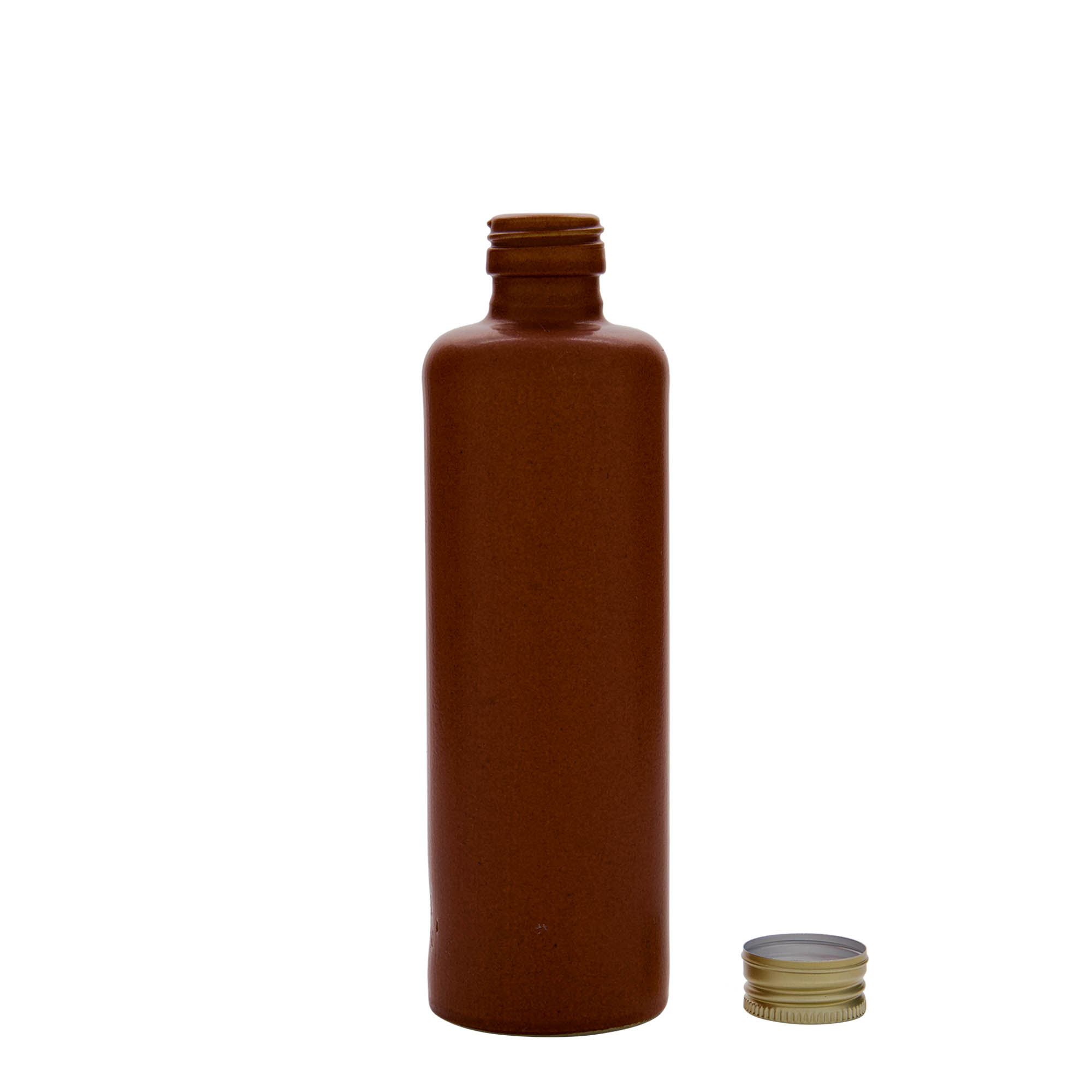 Κεραμικό μπουκάλι 350 ml, κεραμικό, κόκκινο-καφέ, στόμιο: PP 31,5 Κεραμικό μπουκάλι 350 ml, κεραμικό, κόκκινο-καφέ, στόμιο: PP 31,5