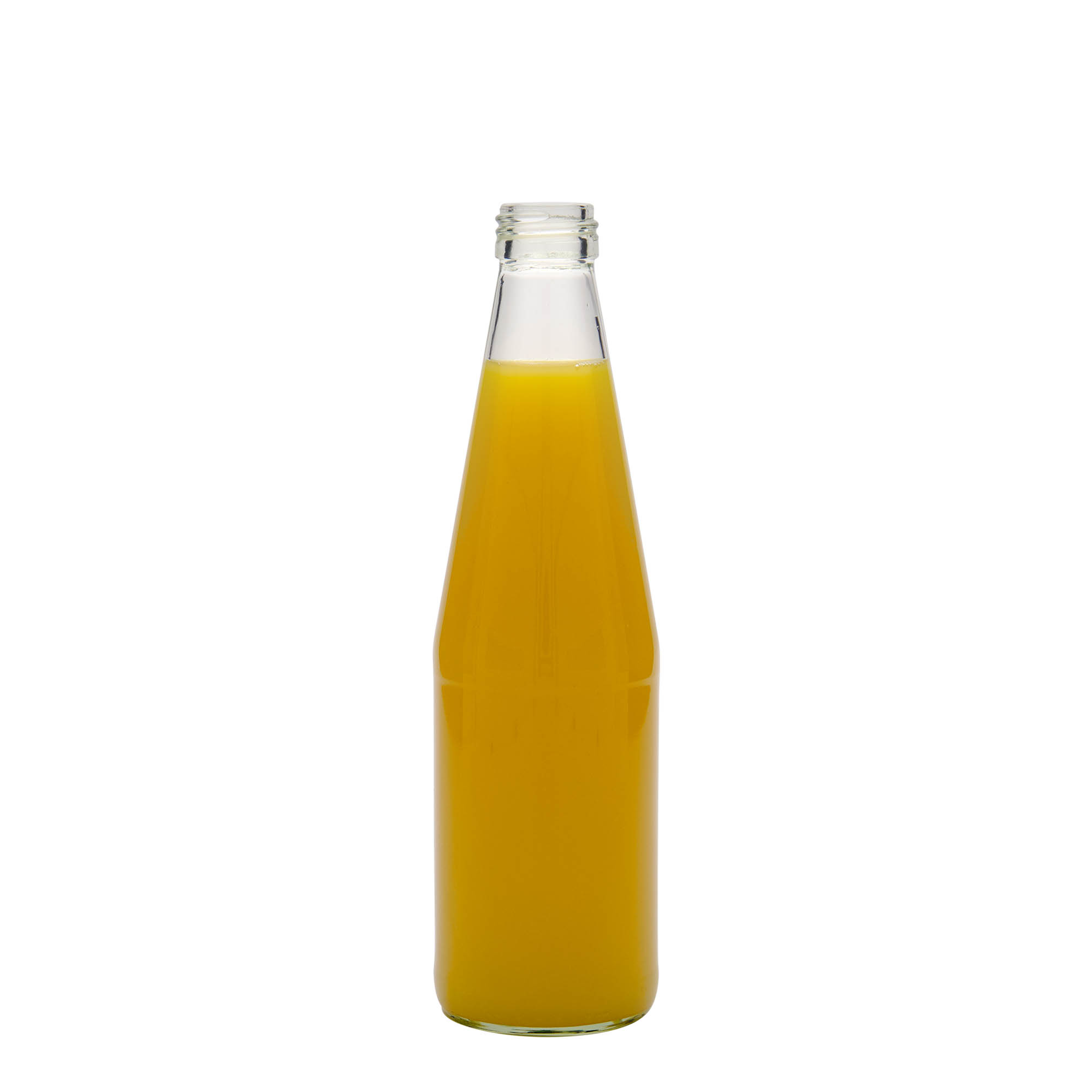 Κυλινδρικό μπουκάλι γενικής χρήσης 330 ml, γυάλινο, στόμιο: PP 28 Κυλινδρικό μπουκάλι γενικής χρήσης 330 ml, γυάλινο, στόμιο: PP 28
