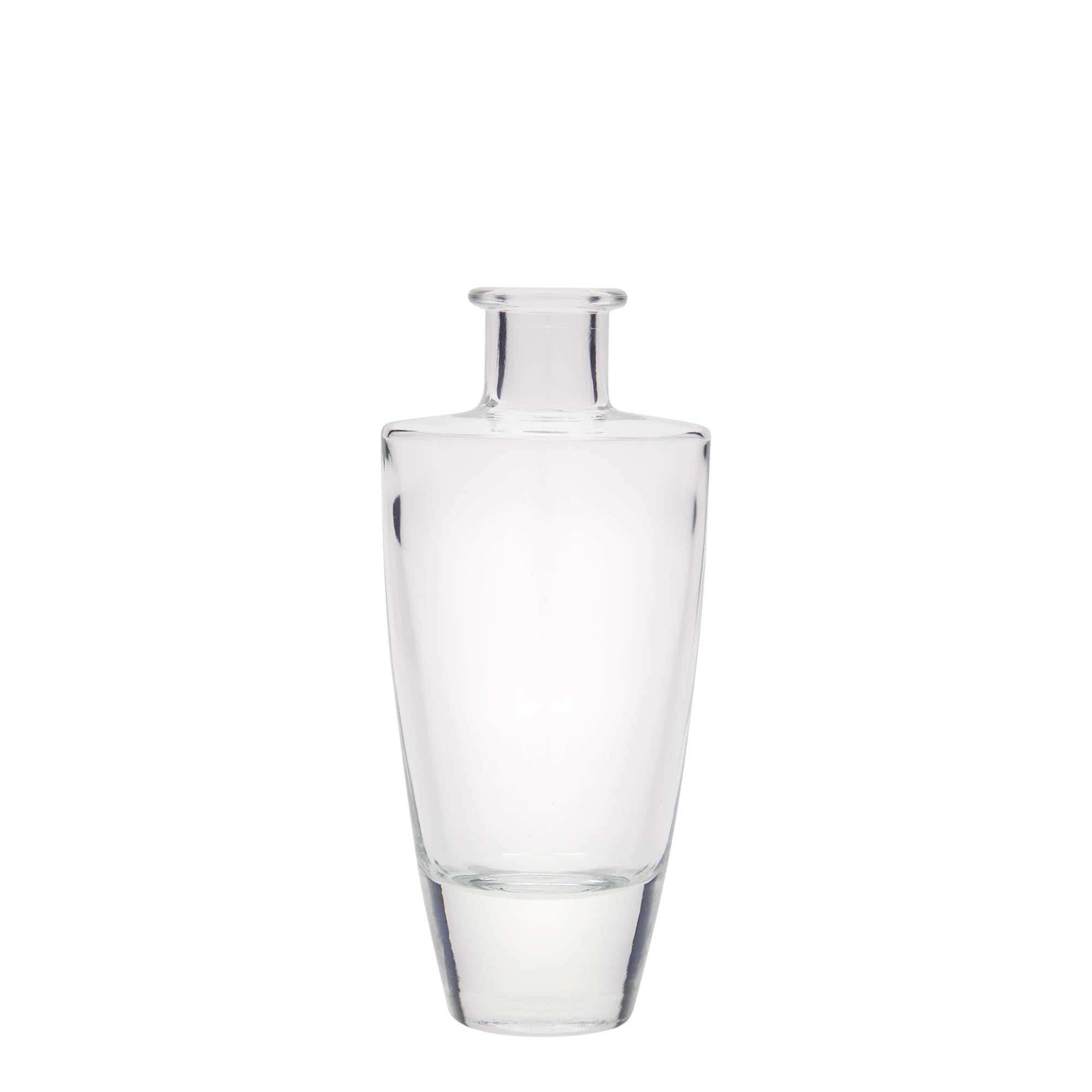 Γυάλινο μπουκάλι 'Vanessa' 200 ml, οβάλ, στόμιο: φελλός