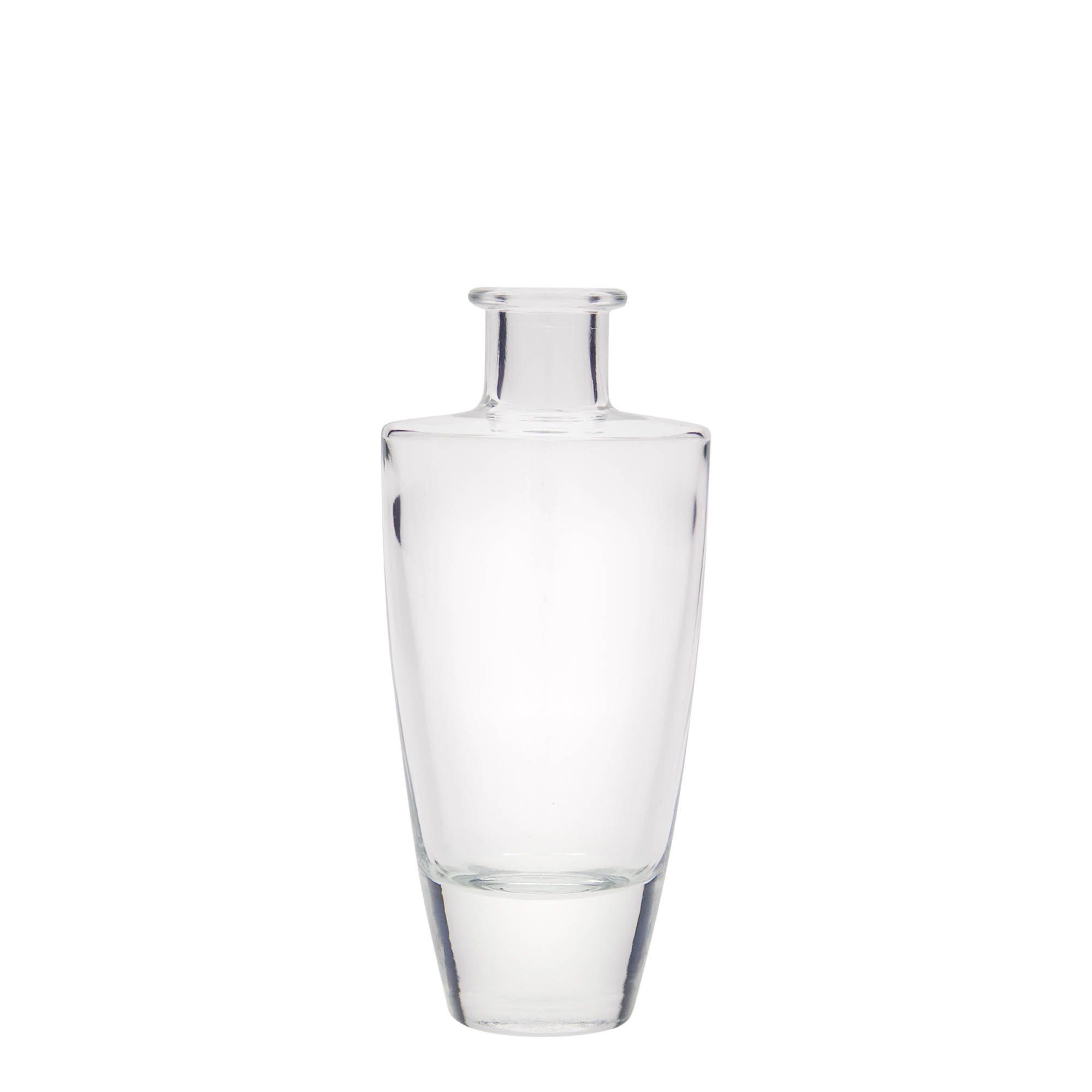 Γυάλινο μπουκάλι 'Vanessa' 200 ml, οβάλ, στόμιο: φελλός