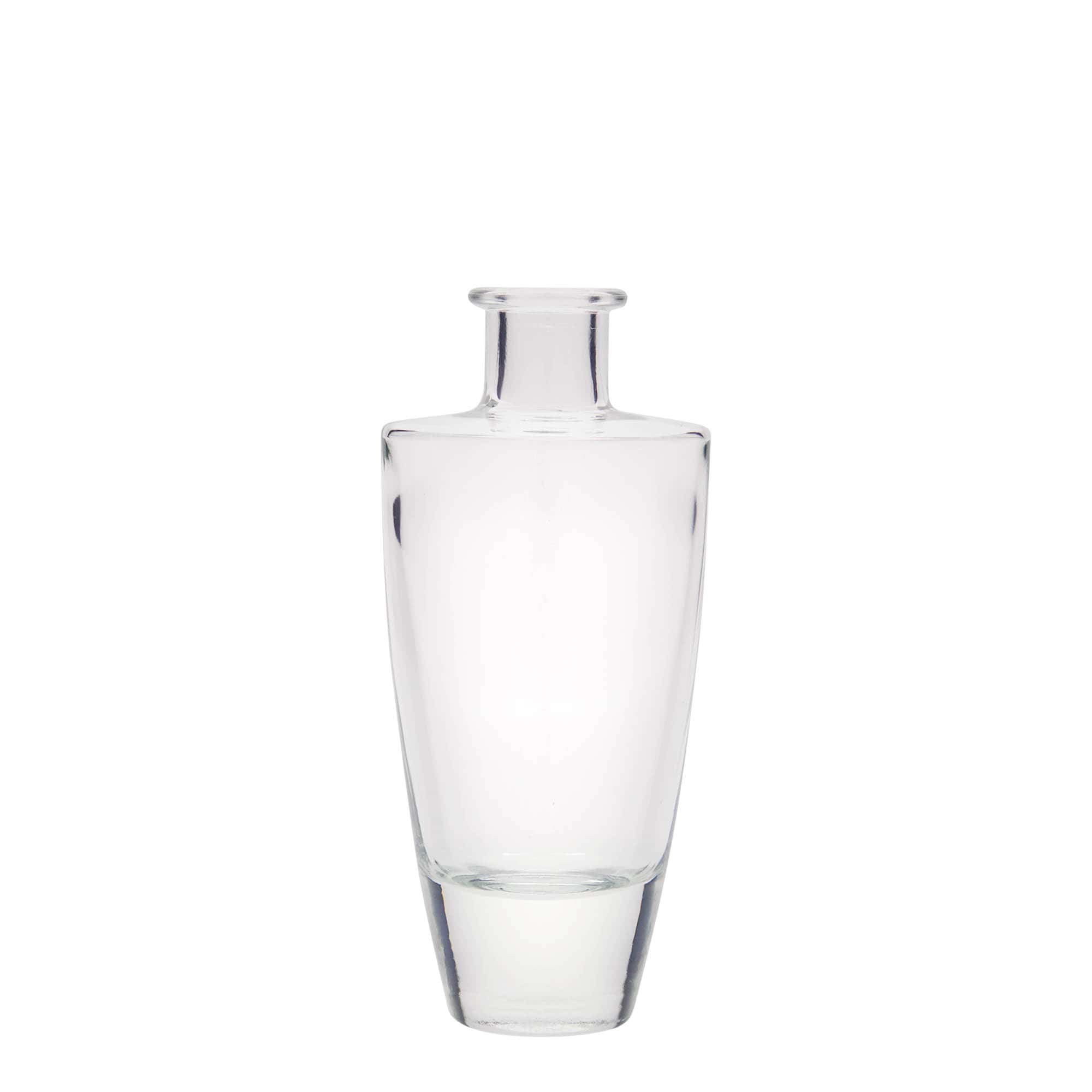 200 ml γυάλινο μπουκάλι 'Vanessa', οβάλ, στόμιο: φελλός