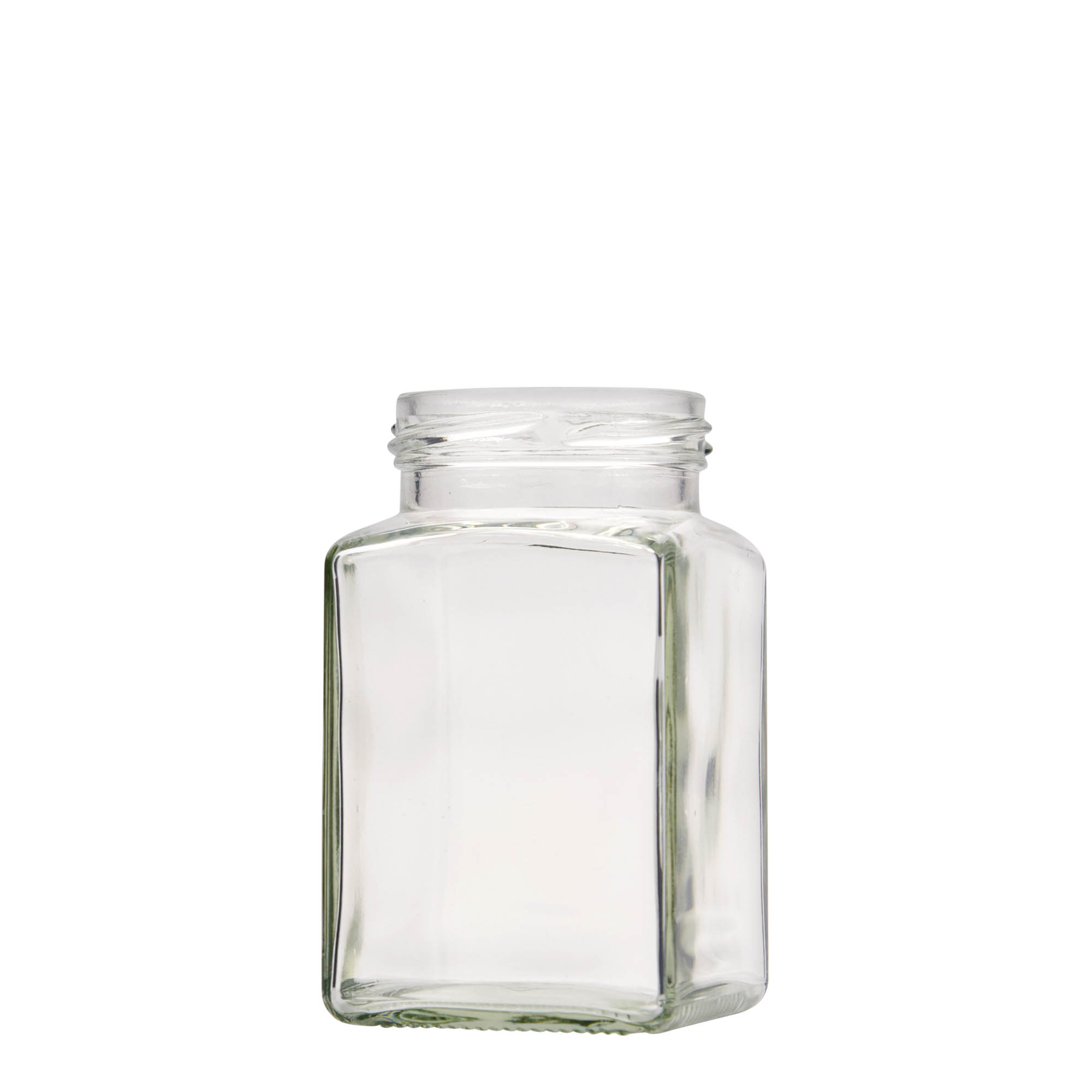 Τετράγωνο βάζο 260 ml, στόμιο: twist-off (TO 58) Τετράγωνο βάζο 260 ml, στόμιο: twist-off (TO 58)