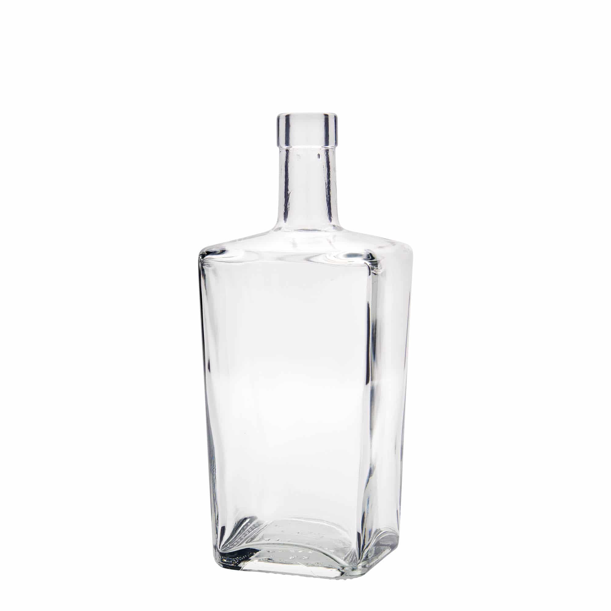 Γυάλινο μπουκάλι 'Noel' 700 ml, τετράγωνο, στόμιο: φελλός