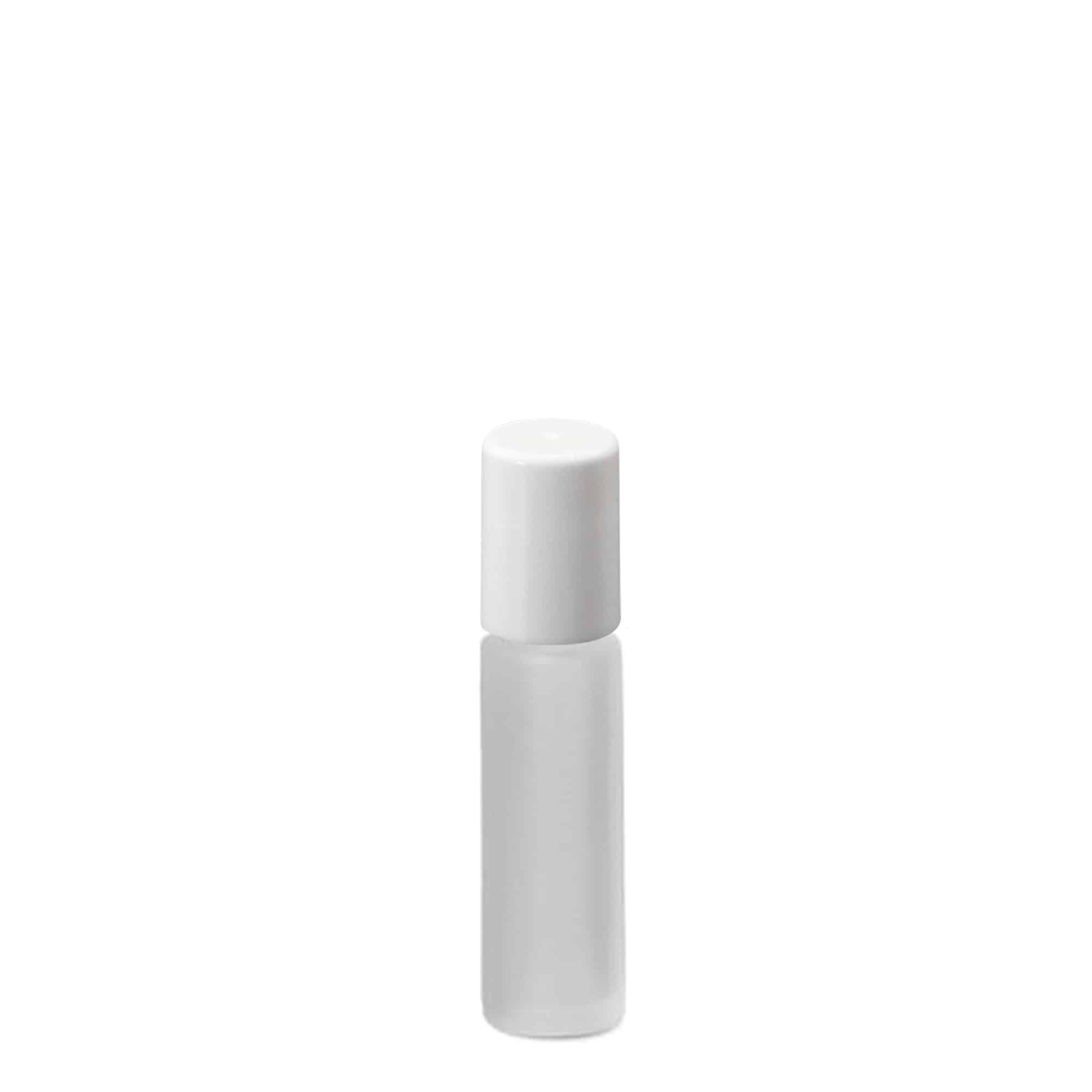 10 ml φιαλίδιο Roll-On, γυαλί, παγωμένο, στόμιο: βιδωτό κλείσιμο