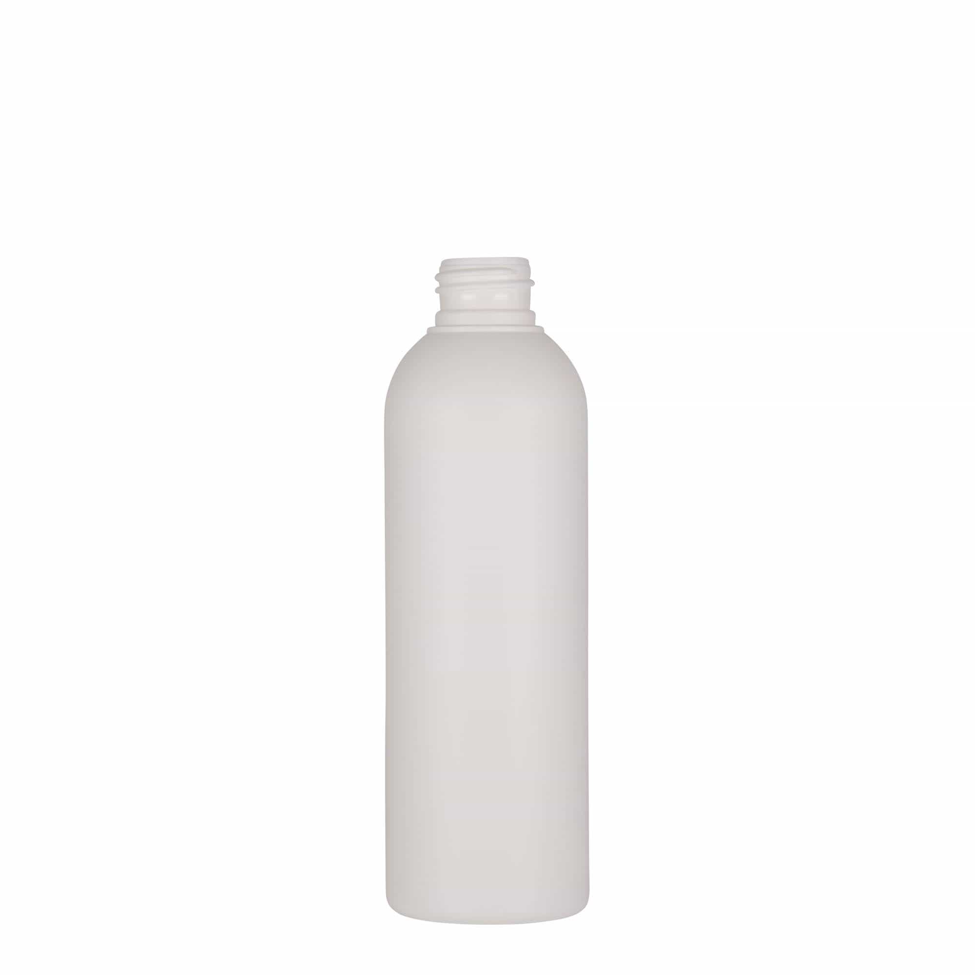 200 ml πλαστικό μπουκάλι 'Tuffy', HDPE, λευκό, στόμιο: 24/410