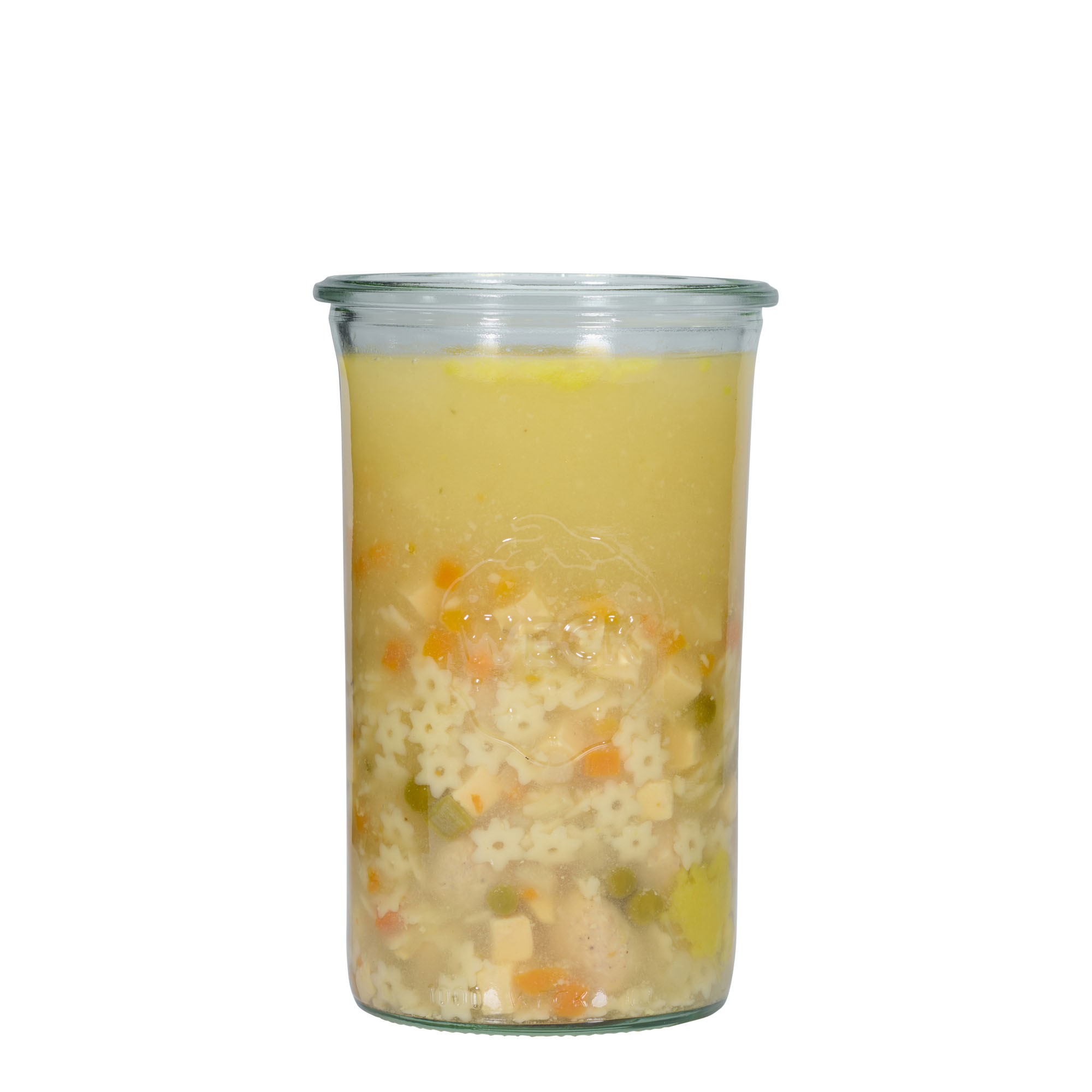 Κυλινδρικό βάζο WECK 1.000 ml, στόμιο: στρογγυλεμένο χείλος Κυλινδρικό βάζο WECK 1.000 ml, στόμιο: στρογγυλεμένο χείλος