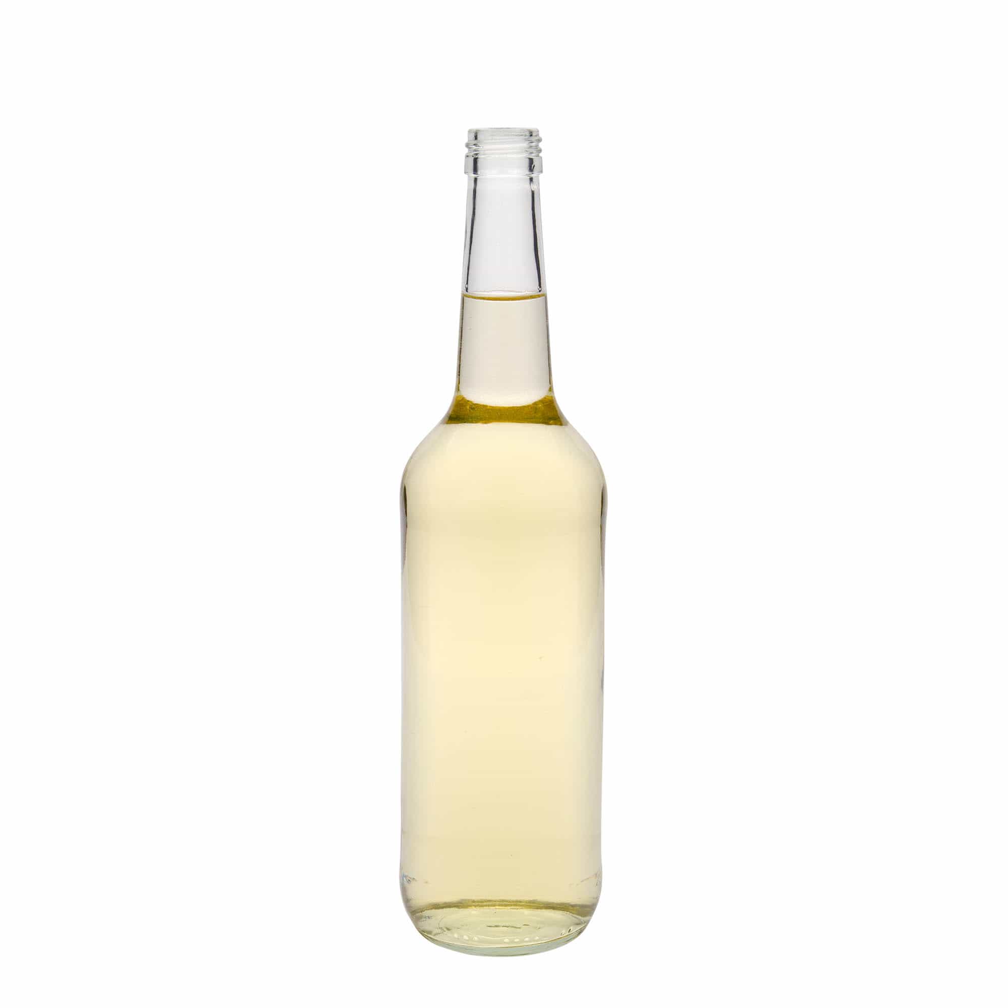 700 ml γυάλινο μπουκάλι με ίσιο λαιμό, στόμιο: PP 28