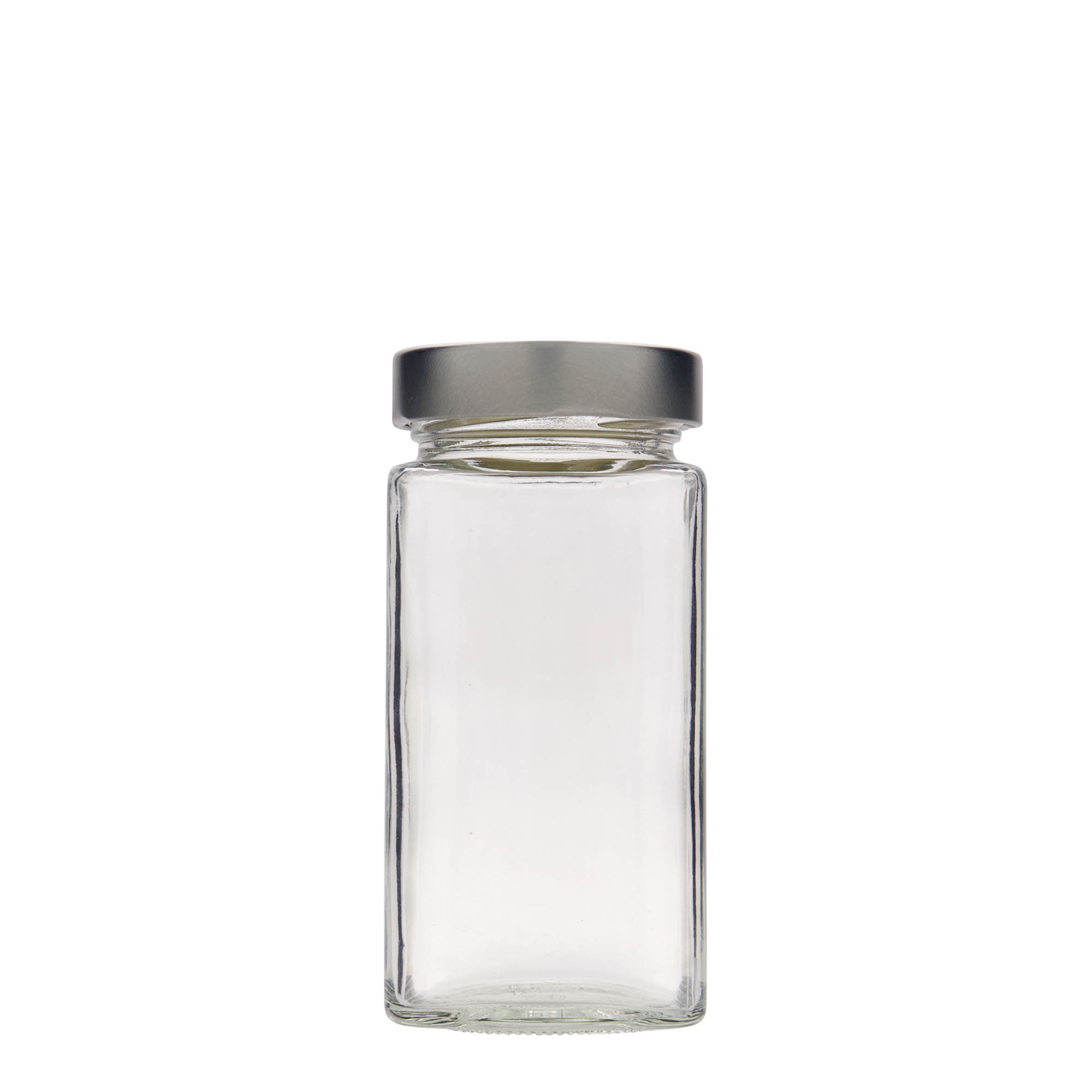 Τετράγωνο βάζο 'Funny' 314 ml, στόμιο: deep twist-off (DTO 58) Τετράγωνο βάζο 'Funny' 314 ml, στόμιο: deep twist-off (DTO 58)