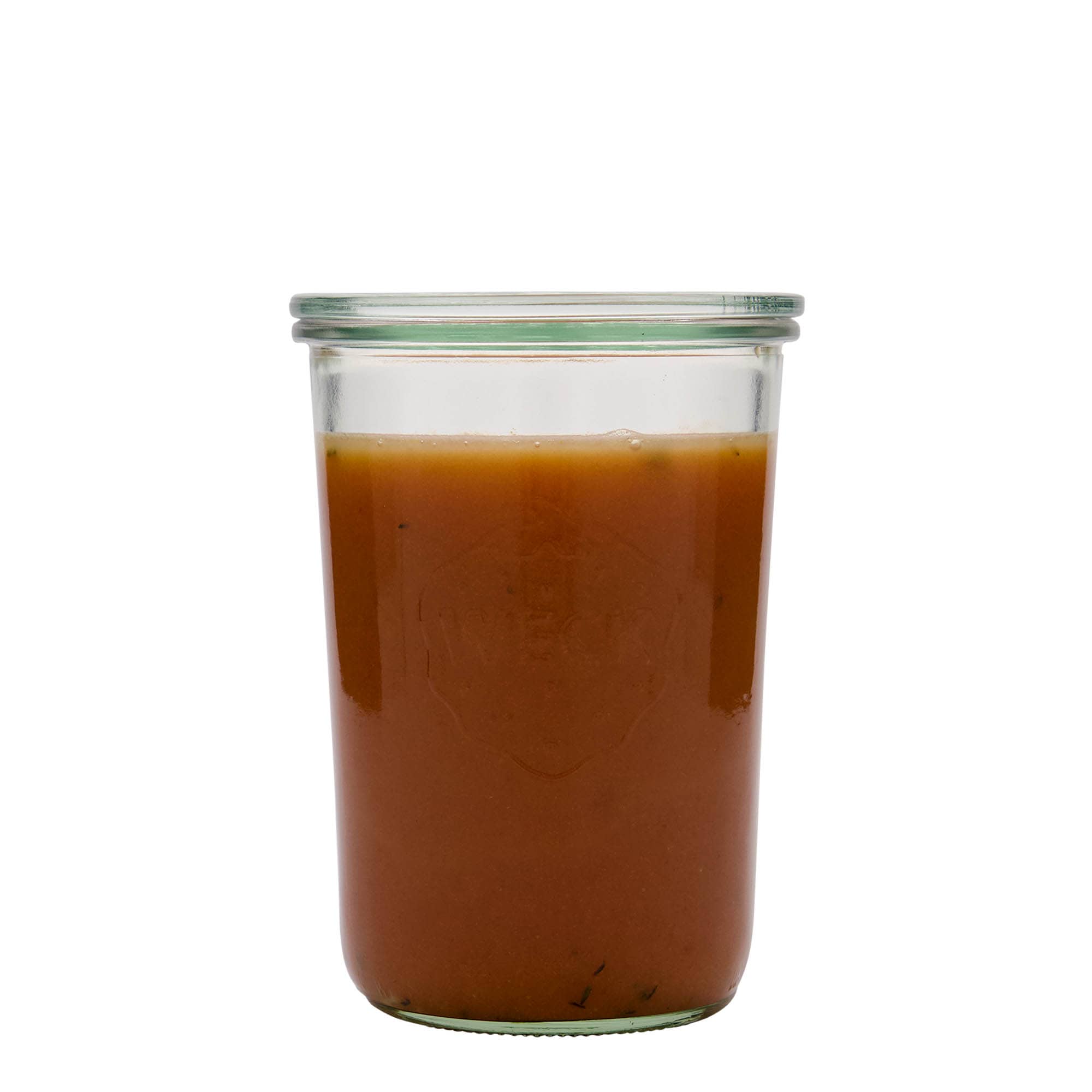 Κυλινδρικό βάζο WECK 850 ml, στόμιο: στρογγυλεμένο χείλος