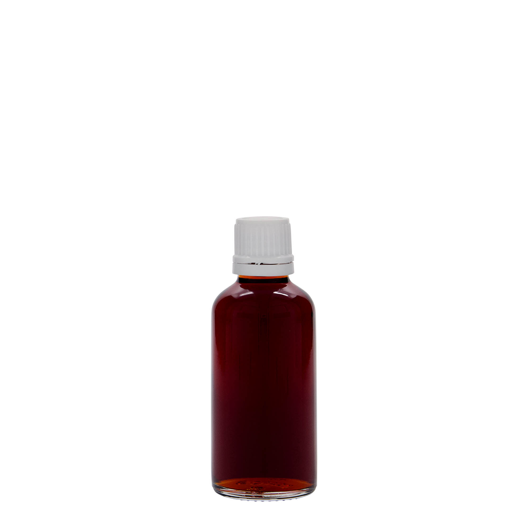 Μπουκάλι φαρμάκου 50 ml, γυάλινο, στόμιο: DIN 18