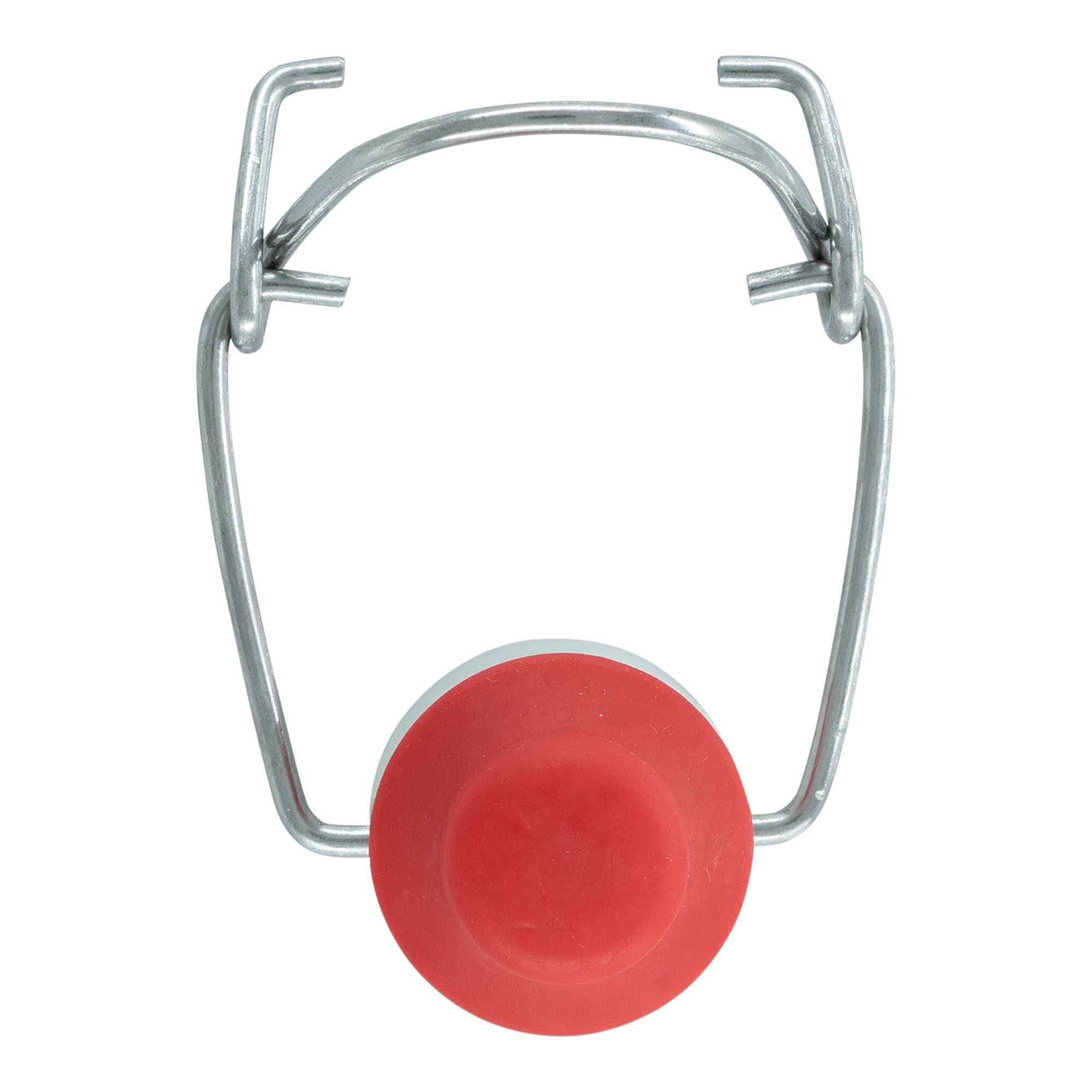 Μηχανικό πώμα ειδικού μεγέθους, πλαστικό, κόκκινο-λευκό