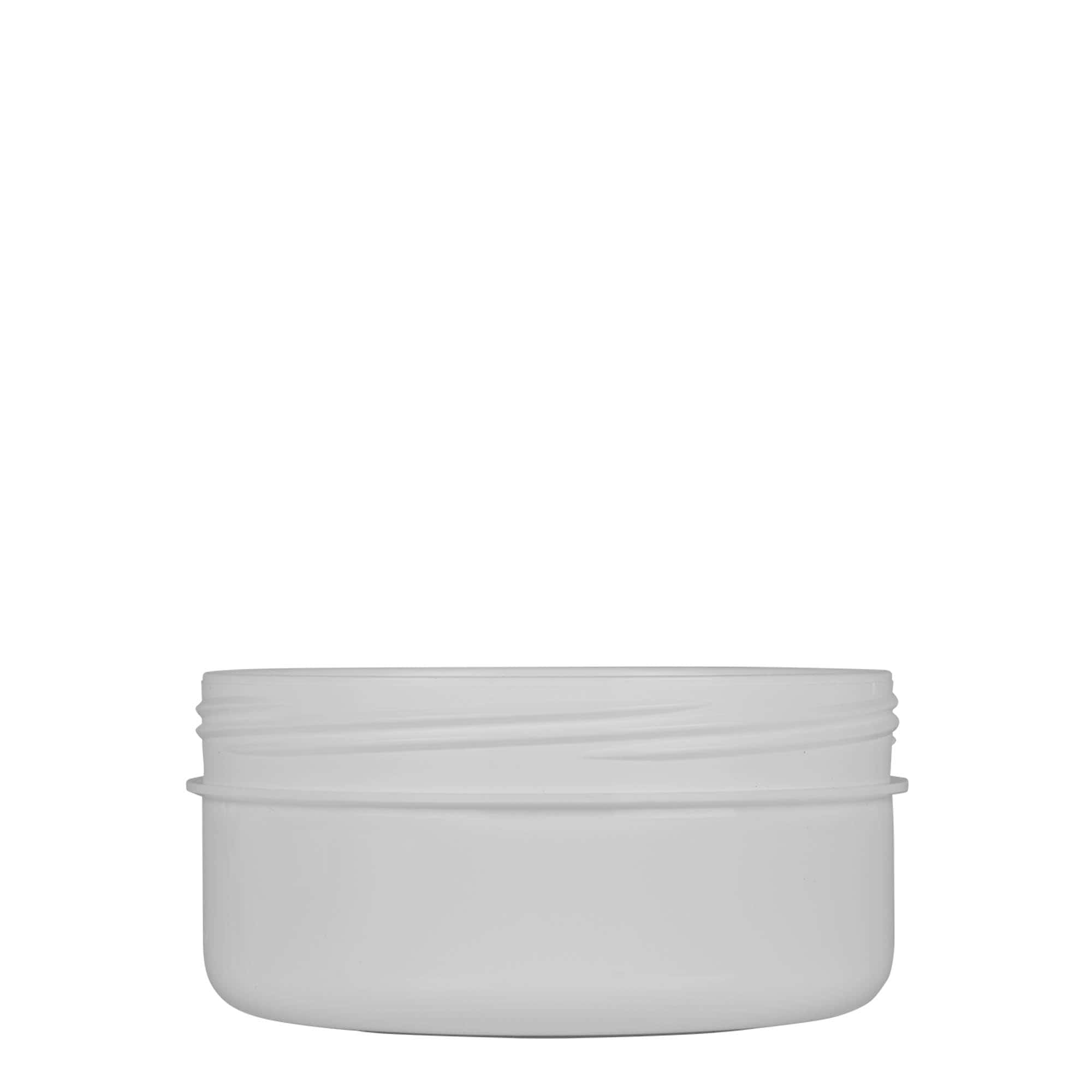 Πλαστικό βάζο 'White Line' 250 ml, PP, λευκό, στόμιο: βιδωτό πώμα