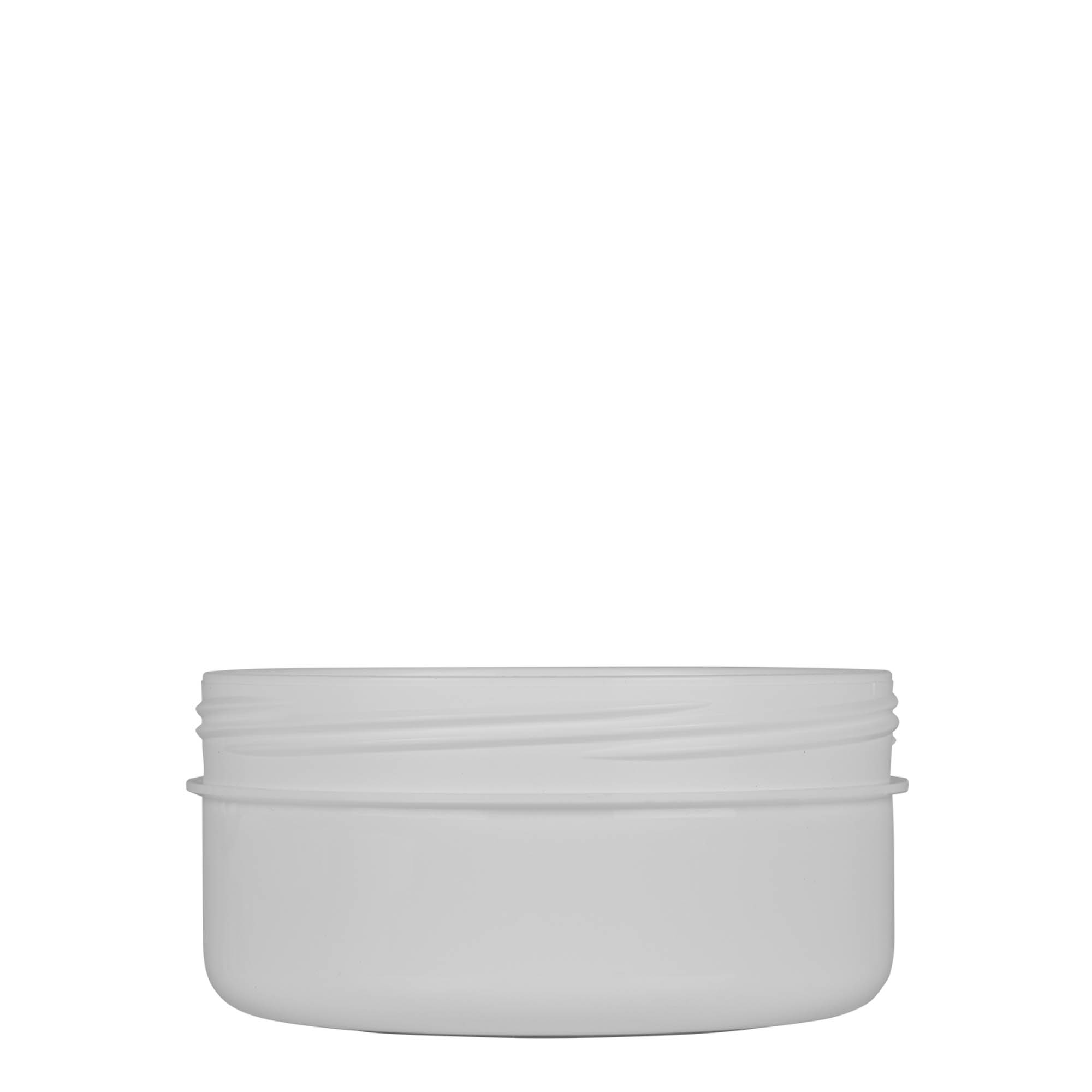 Πλαστικό βάζο 'White Line' 250 ml, PP, λευκό, στόμιο: βιδωτό πώμα