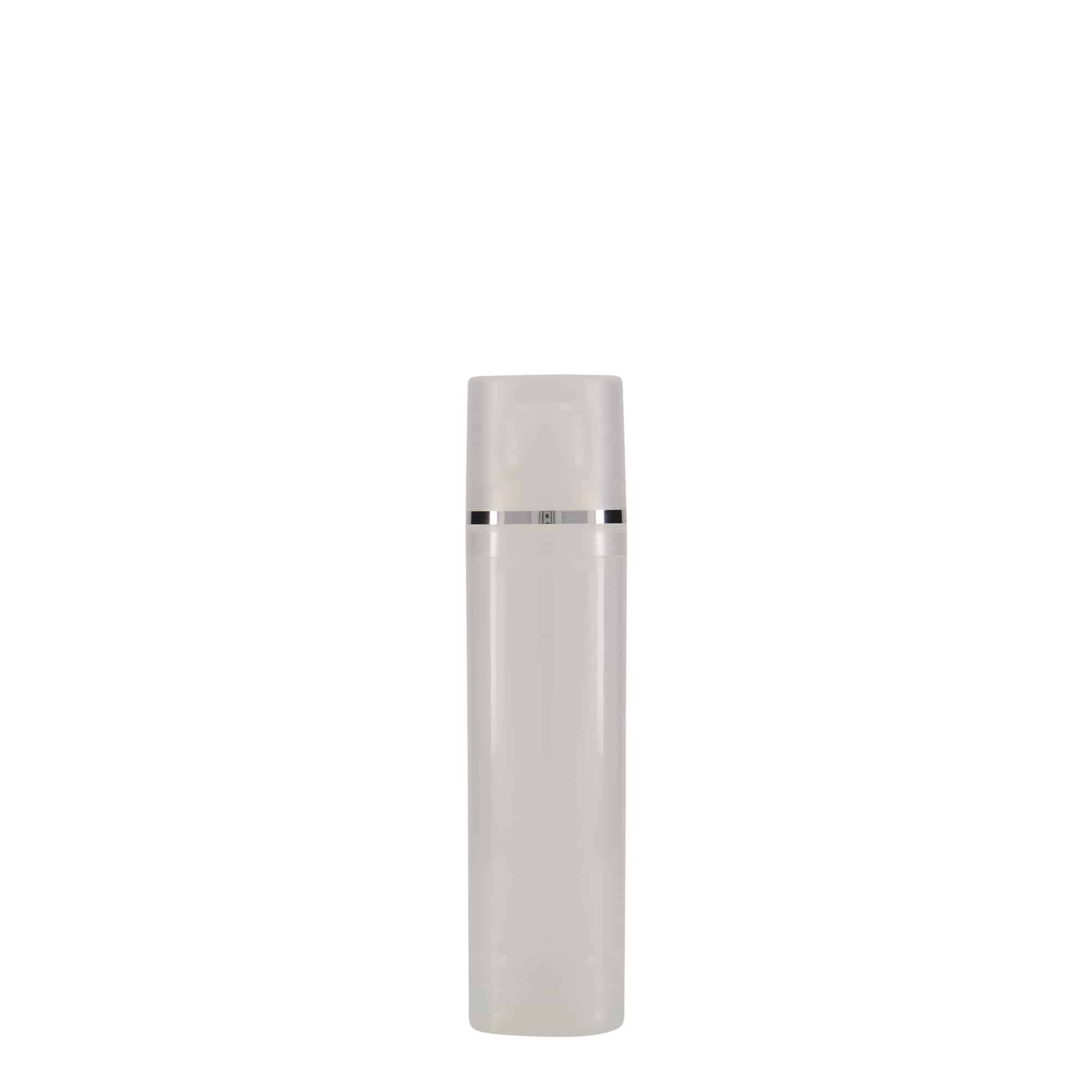 Airless Dispenser 'Mezzo' 75 ml, πλαστικό PP, φυσικό χρώμα
