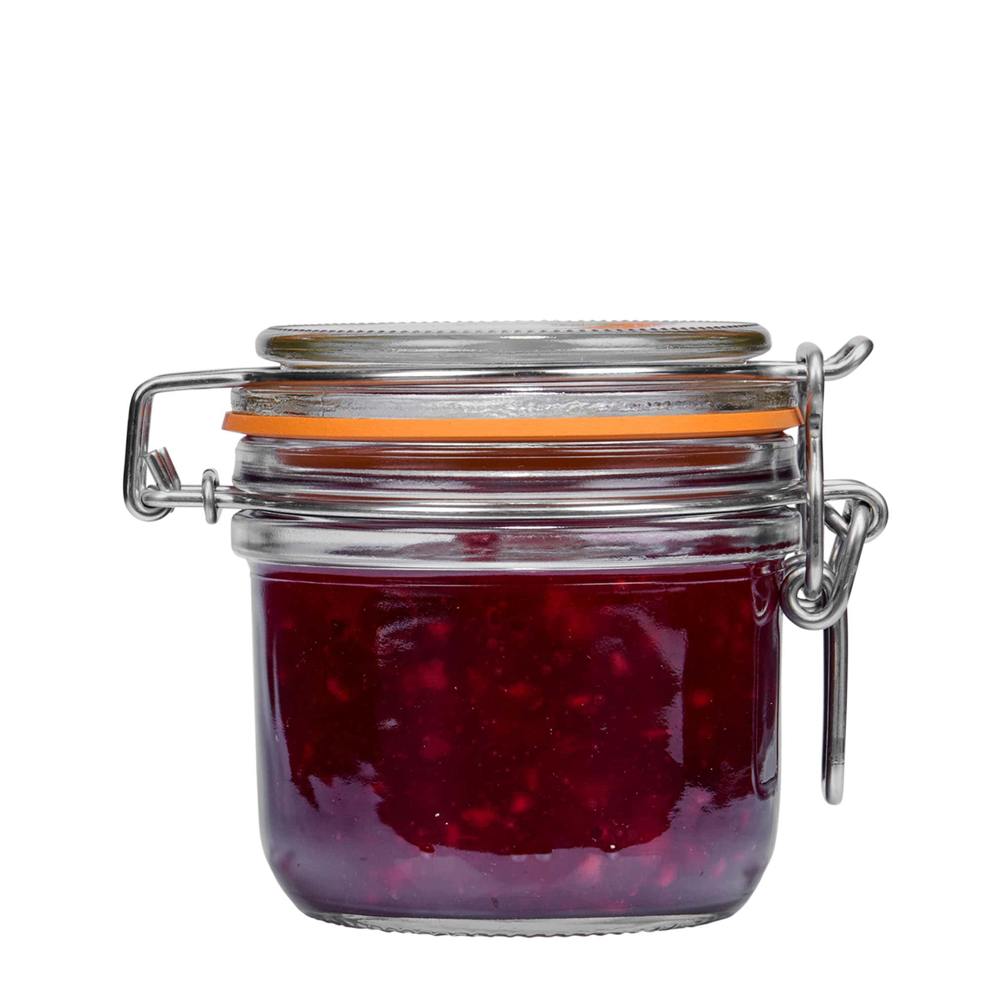 200 ml γυάλινο βάζο με μεταλλικό κλιπ 'Le Parfait Super Terrine', στόμιο: κλείσιμο με μεταλλικό κλιπ