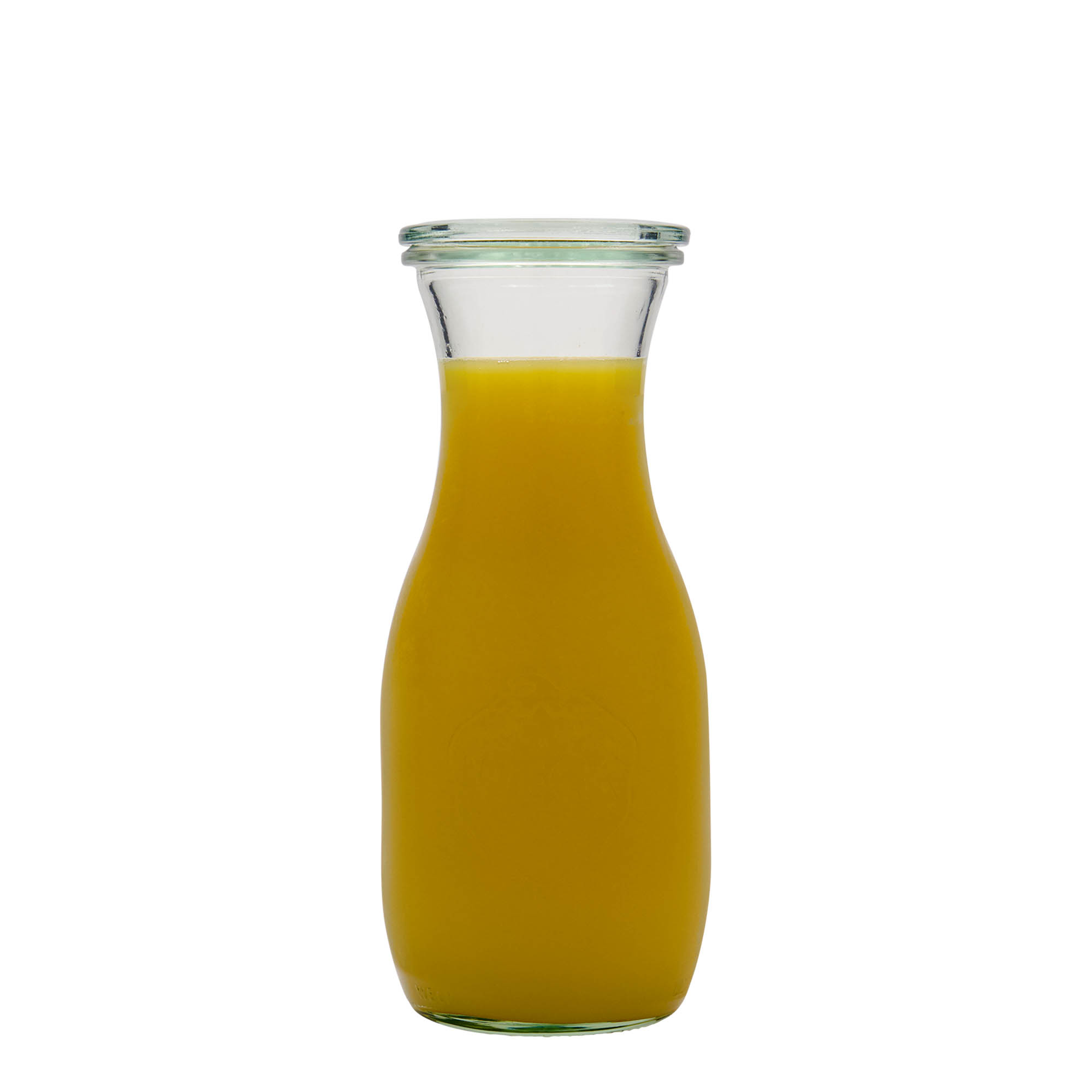 Μπουκάλι για χυμό WECK 500 ml, στόμιο: στρογγυλεμένο χείλος
