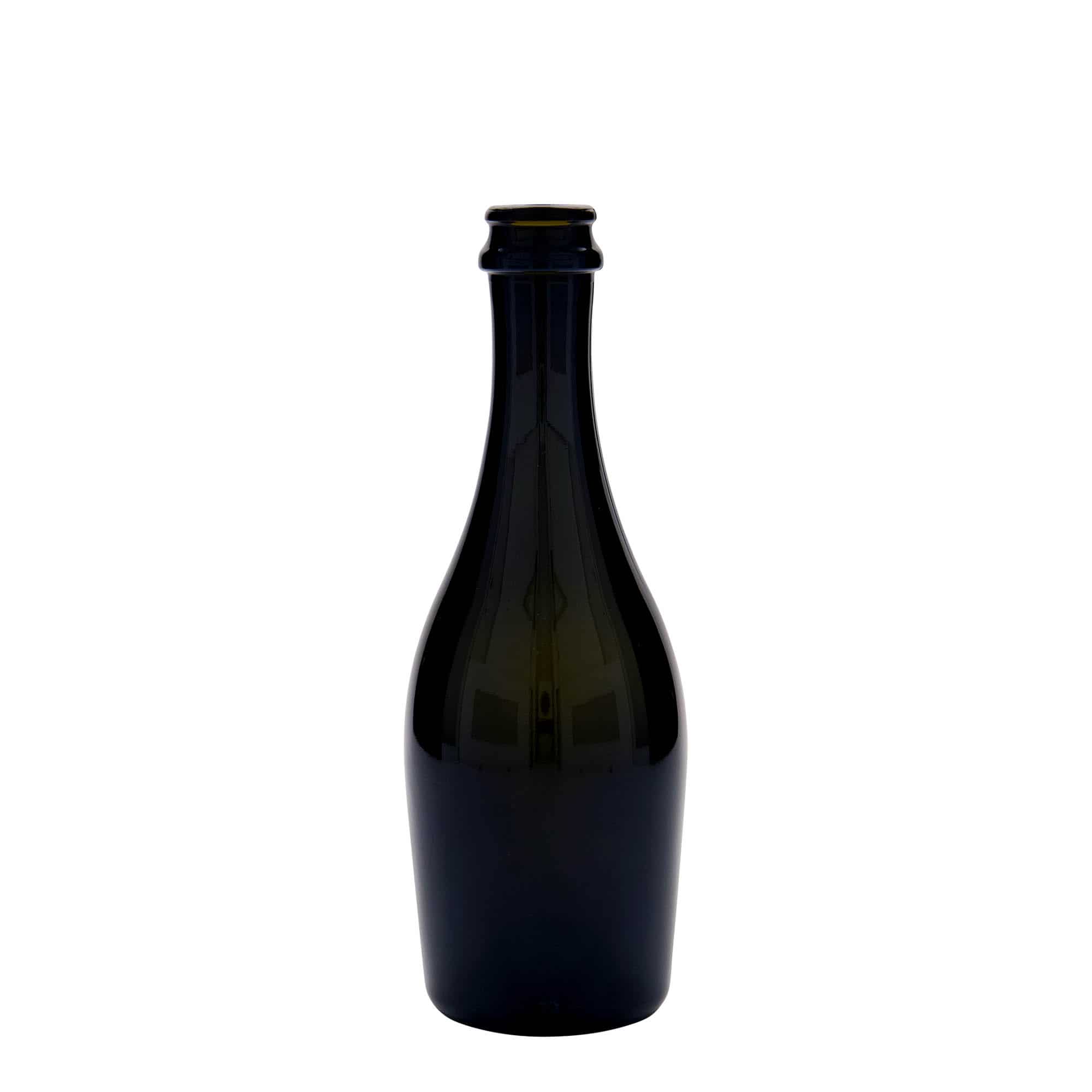 Μπουκάλι σαμπάνιας 'Carmen' 330 ml, γυάλινο, πράσινο αντικέ, στόμιο: μεταλλική τάπα
