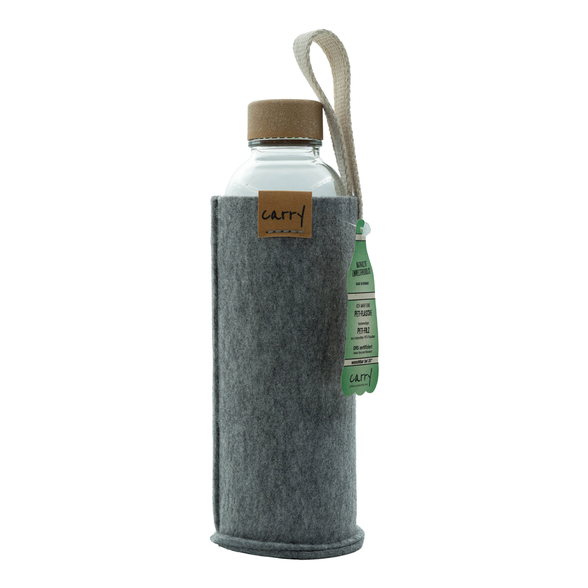 Θήκη 'CARRY Sleeve', υφασμάτινη, γκρι Θήκη 'CARRY Sleeve', υφασμάτινη, γκρι