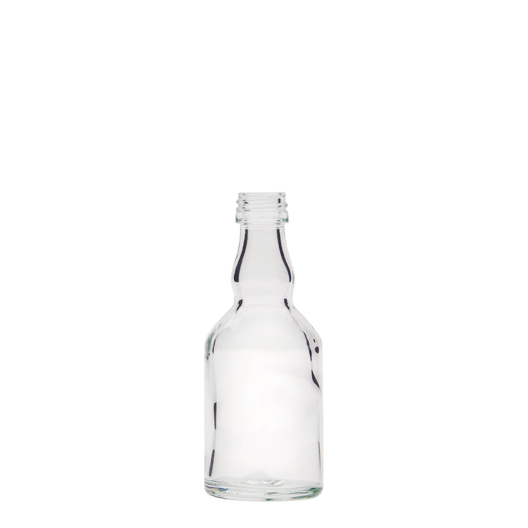 Γυάλινο μπουκάλι 'Georgio' 50 ml, στόμιο: PP 18 Γυάλινο μπουκάλι 'Georgio' 50 ml, στόμιο: PP 18