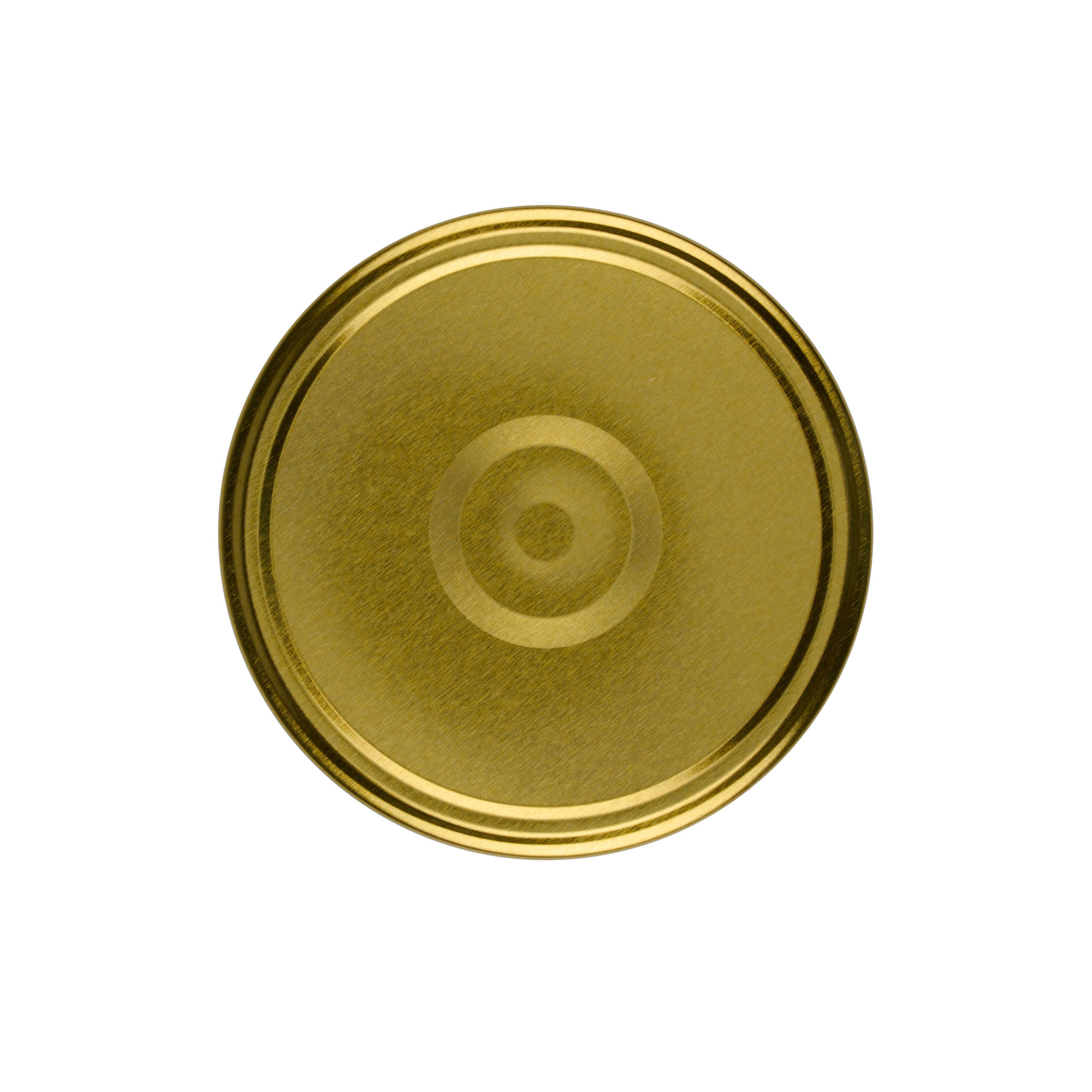 Twist-Off-Deckel, Weißblech, gold, für Mündung: TO 100