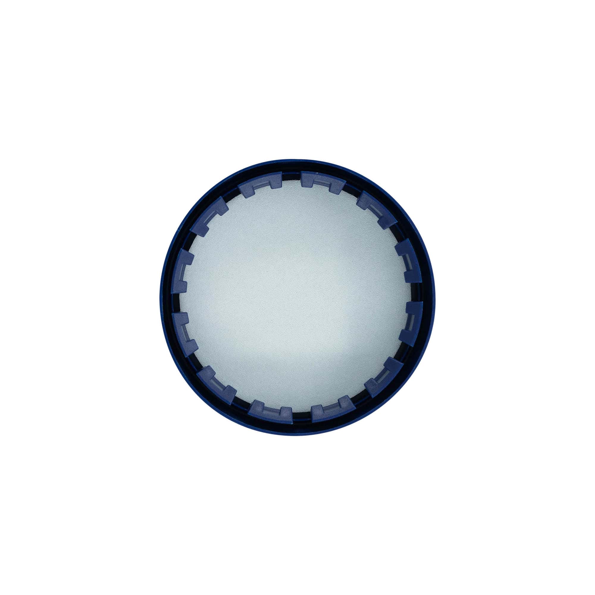 Χωνευτό πώμα για κεραμικό βάζο με στενό λαιμό, πλαστικό HDPE, μπλε Χωνευτό πώμα για κεραμικό βάζο με στενό λαιμό, πλαστικό HDPE, μπλε