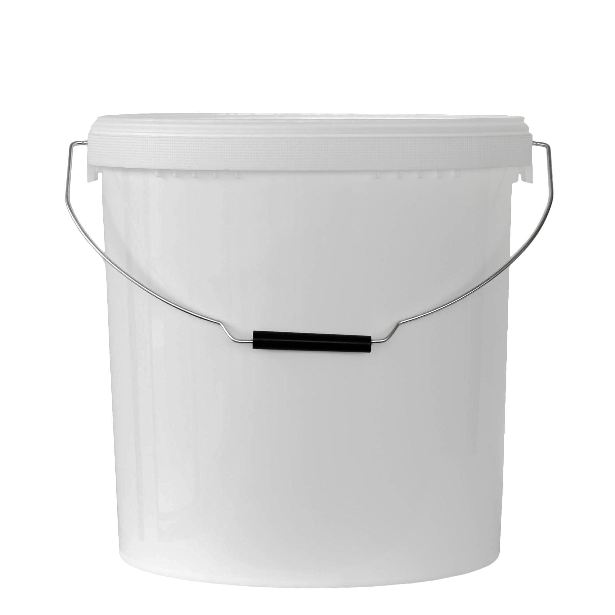Κουβάς 20 l, πλαστικό PP, λευκό