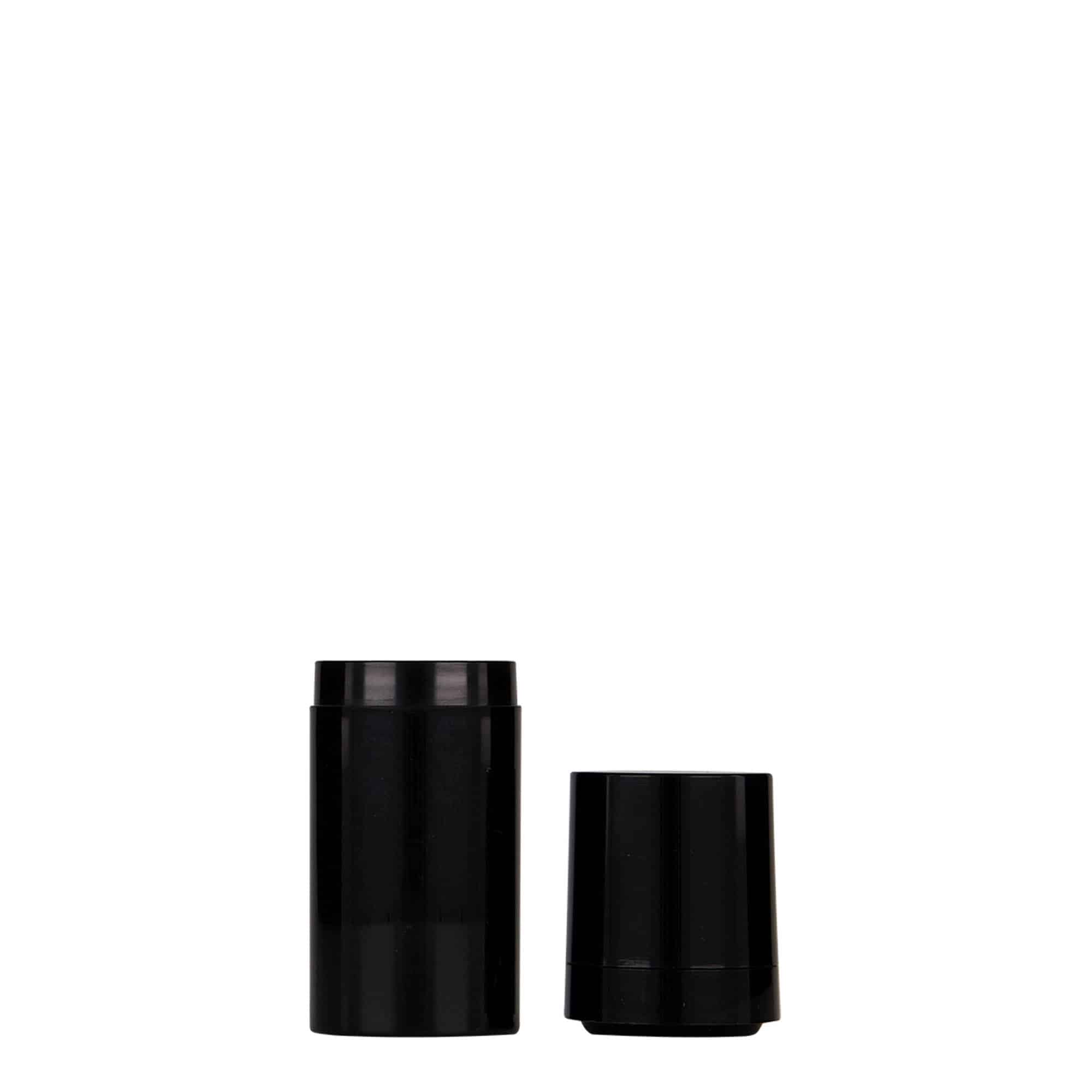Airless Dispenser 'Micro' 15 ml, πλαστικό PP, μαύρο