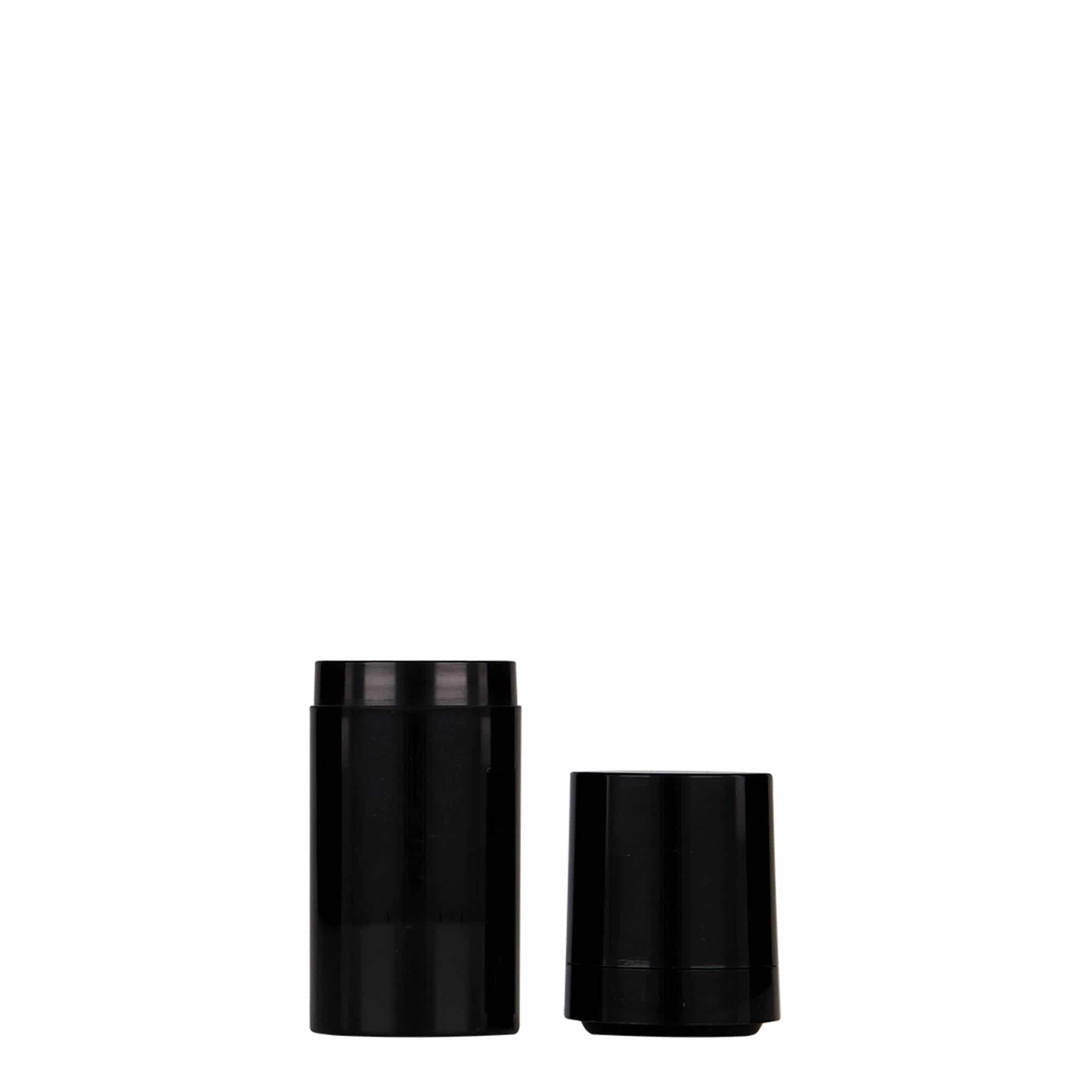 Airless Dispenser 'Micro' 15 ml, πλαστικό PP, μαύρο
