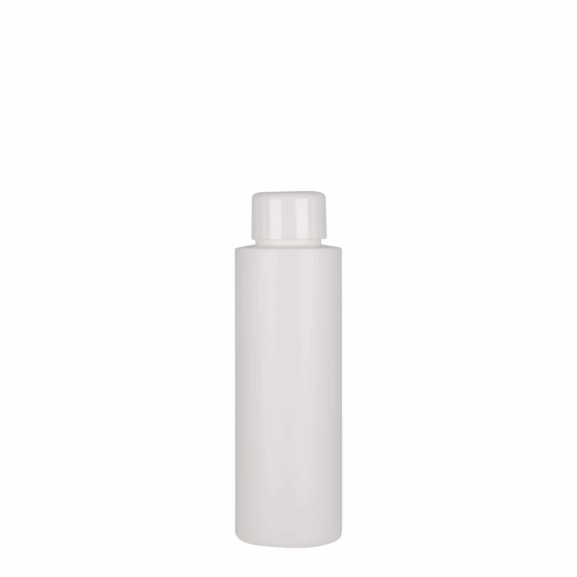 Πλαστικό μπουκάλι 'Pipe' 100 ml, HDPE, λευκό, στόμιο: GPI 24/410