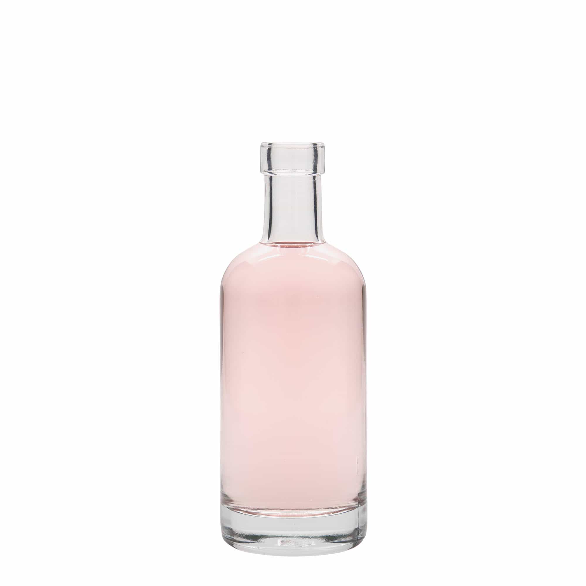 250 ml γυάλινο μπουκάλι 'Linea Uno', στόμιο: φελλός