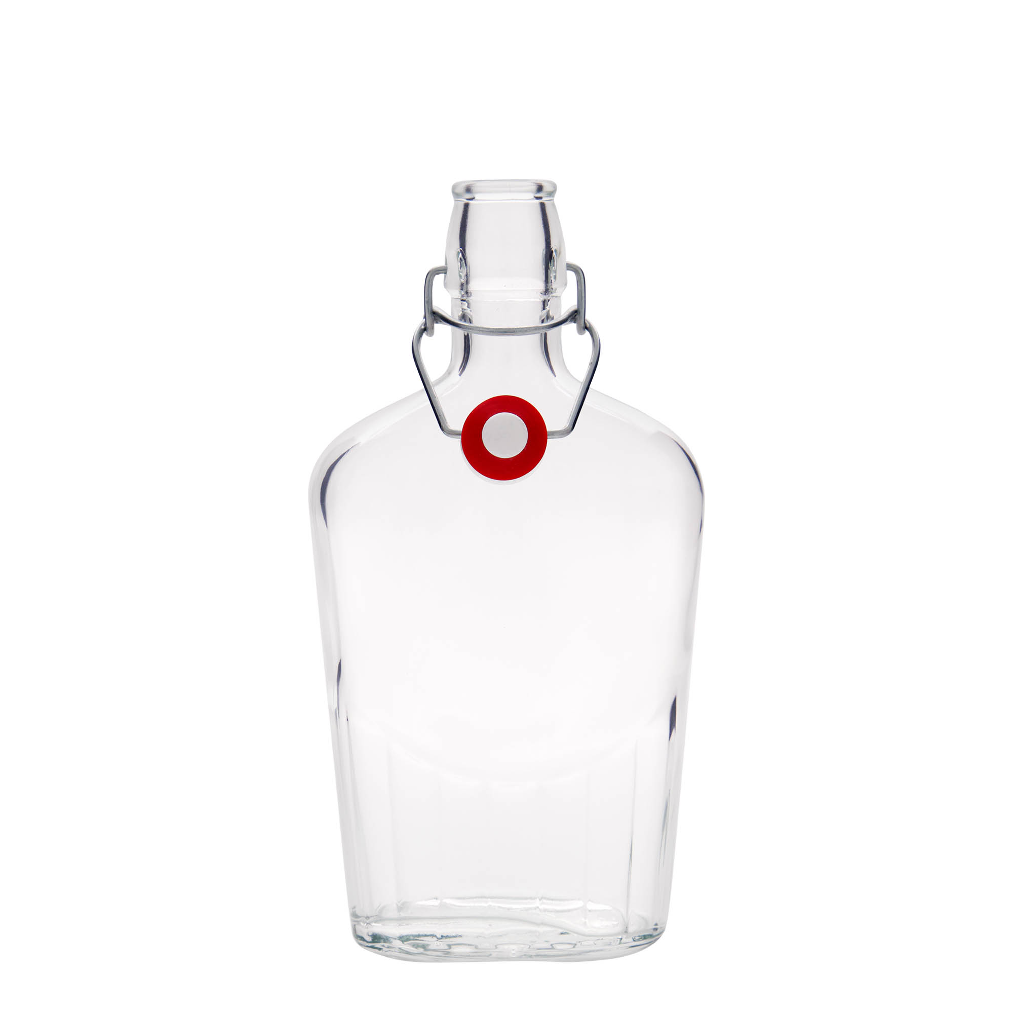 Γυάλινο μπουκάλι 'Fiaschetta' 500 ml, οβάλ, στόμιο: μηχανικό πώμα Γυάλινο μπουκάλι 'Fiaschetta' 500 ml, οβάλ, στόμιο: μηχανικό πώμα