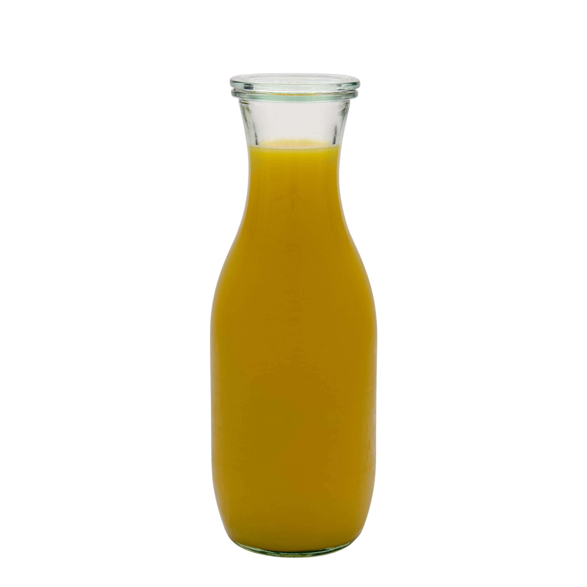 Μπουκάλι για χυμό WECK 1.000 ml, στόμιο: στρογγυλεμένο χείλος