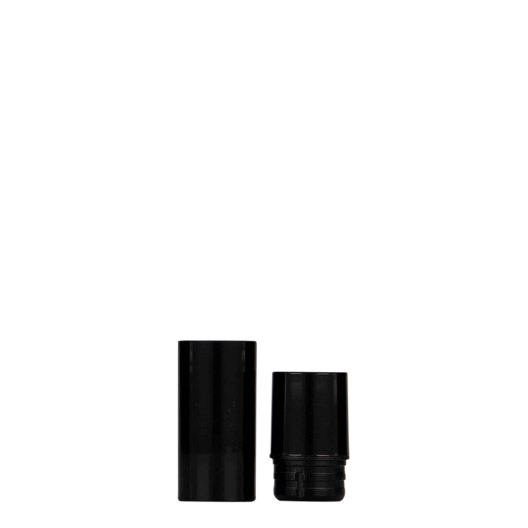 Airless Dispenser 'Nano' 5 ml, πλαστικό PP, μαύρο