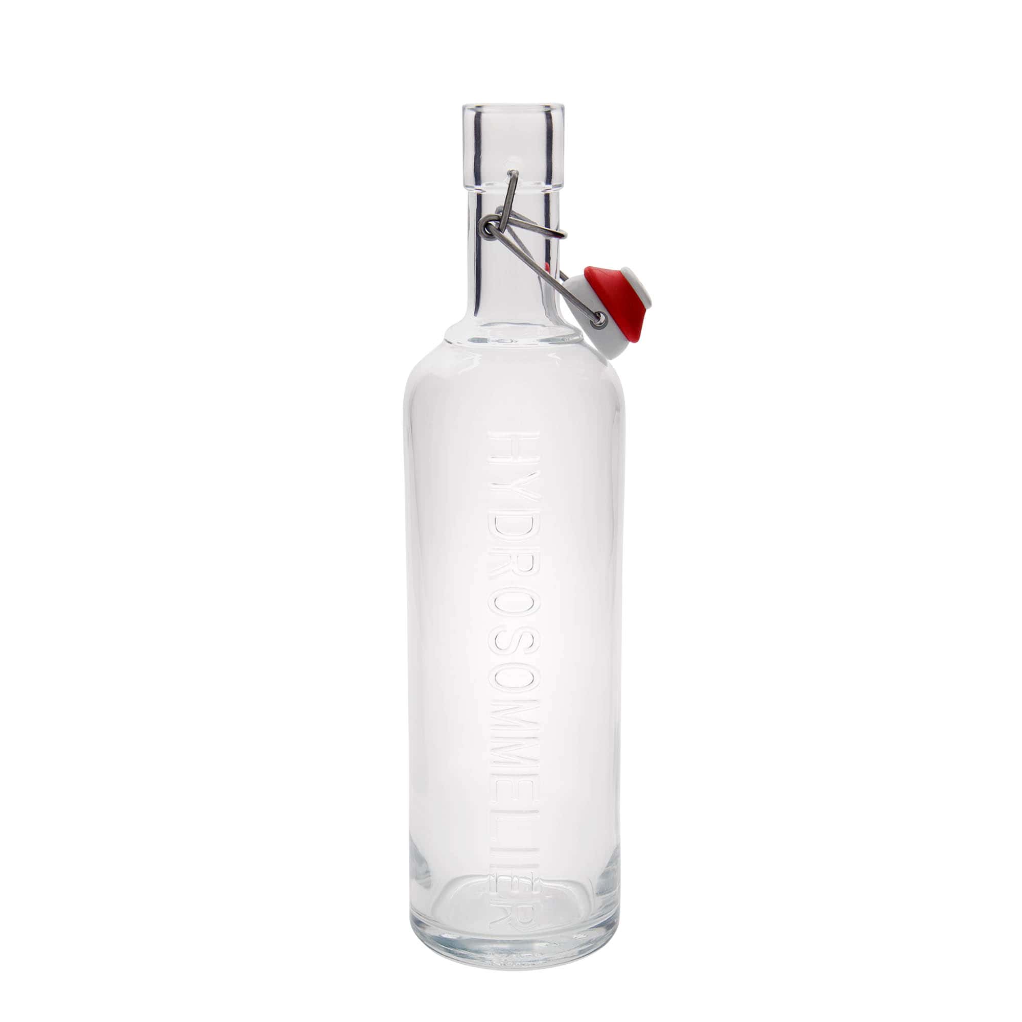 1.000 ml γυάλινο μπουκάλι 'Optima Hydrosommelier', στόμιο: κλείσιμο με μεταλλικό κλιπ