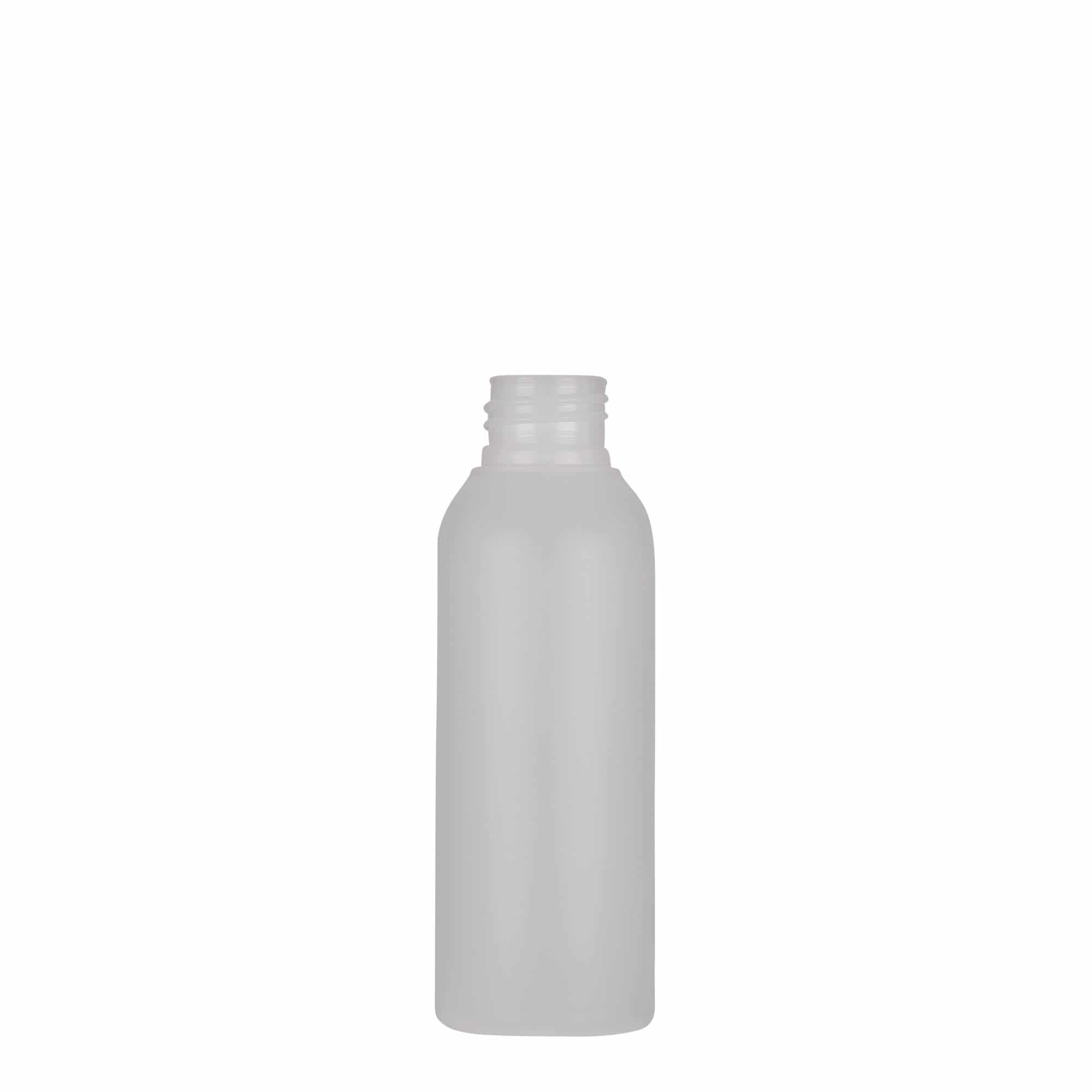 Πλαστικό μπουκάλι 'Tuffy' 100 ml, HDPE, φυσικό χρώμα, στόμιο: GPI 24/410 Πλαστικό μπουκάλι 'Tuffy' 100 ml, HDPE, φυσικό χρώμα, στόμιο: GPI 24/410