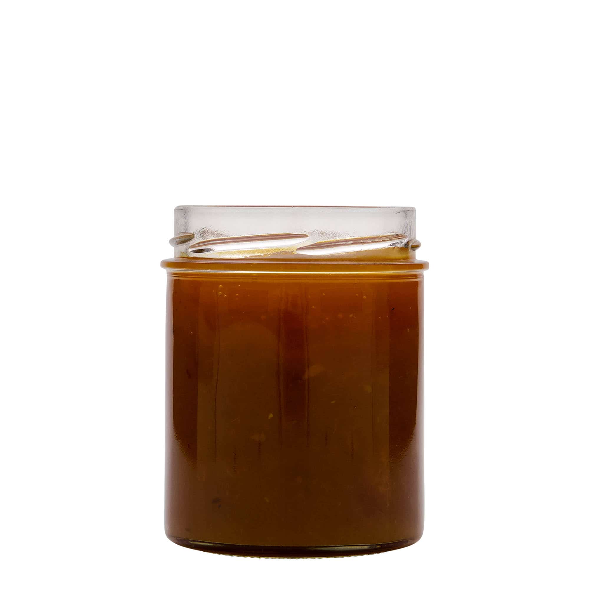 Στρογγυλό βάζο 'Monza' 460 ml, στόμιο: deep twist-off (DTO 82)
