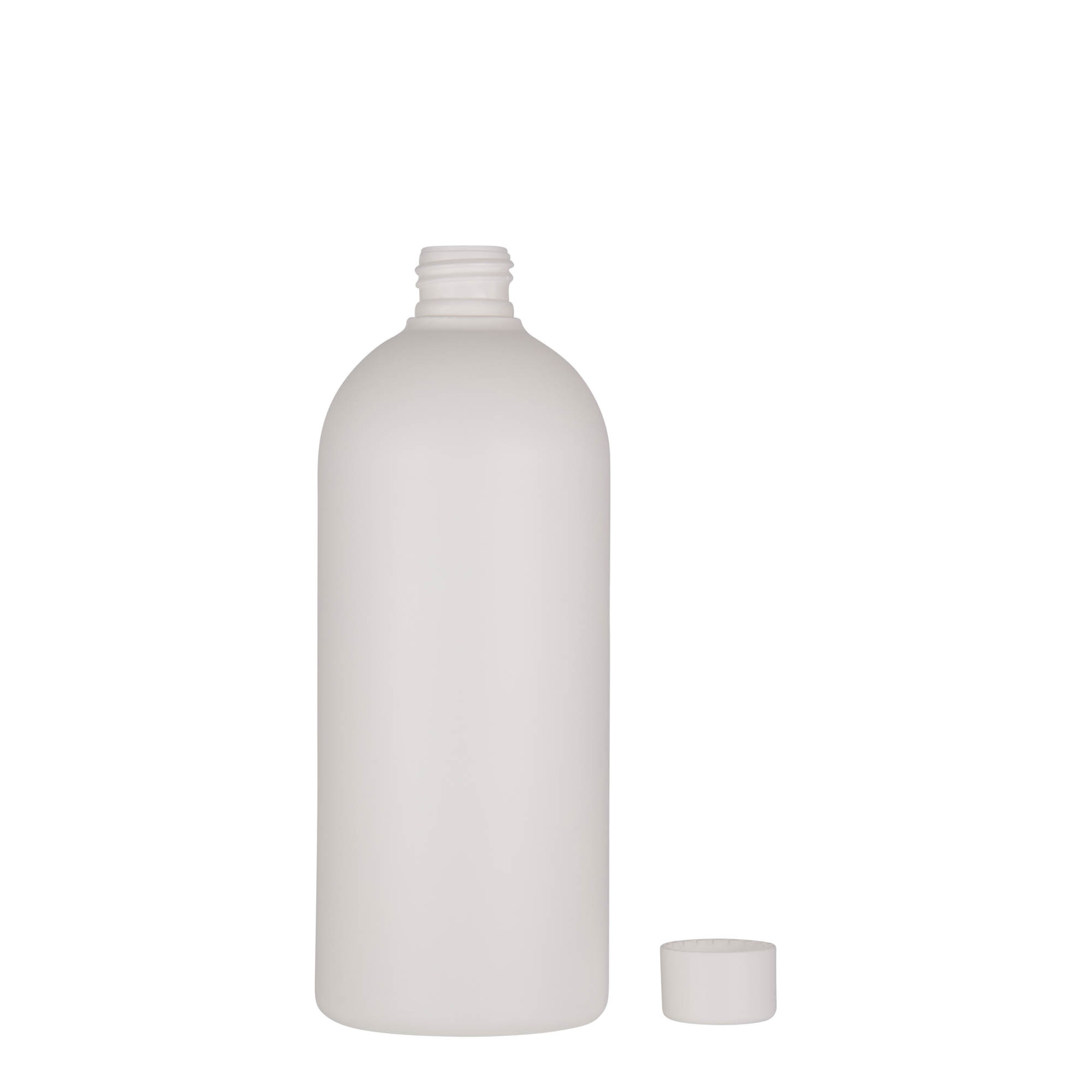 Πλαστικό μπουκάλι 'Tuffy' 500 ml, HDPE, λευκό, στόμιο: GPI 24/410