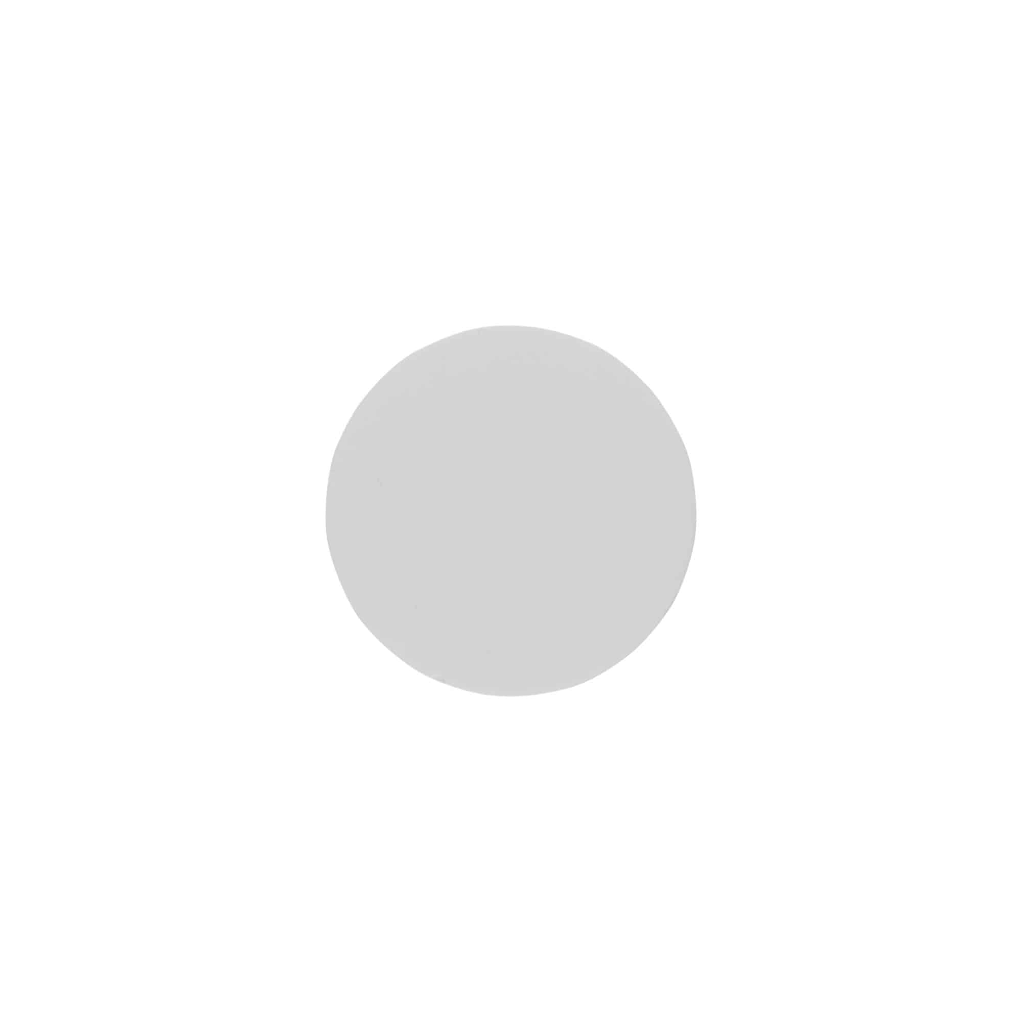 Γυάλινο καπάκι για το μπουκάλι 'Bianca' 100 ml, πλαστικό PP, λευκό