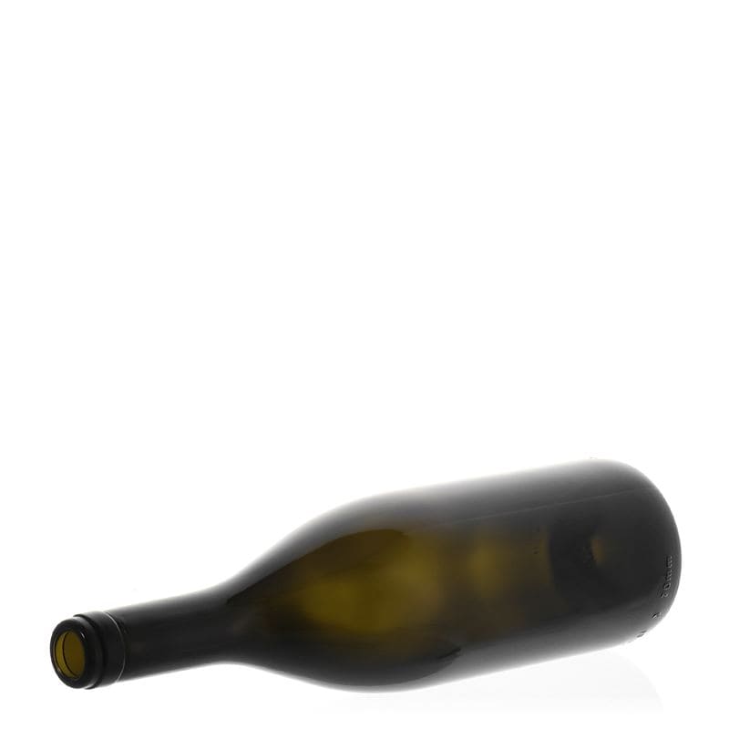 750 ml μπουκάλι κρασιού 'Tiffany', παλαιωμένο πράσινο, στόμιο: φελλός