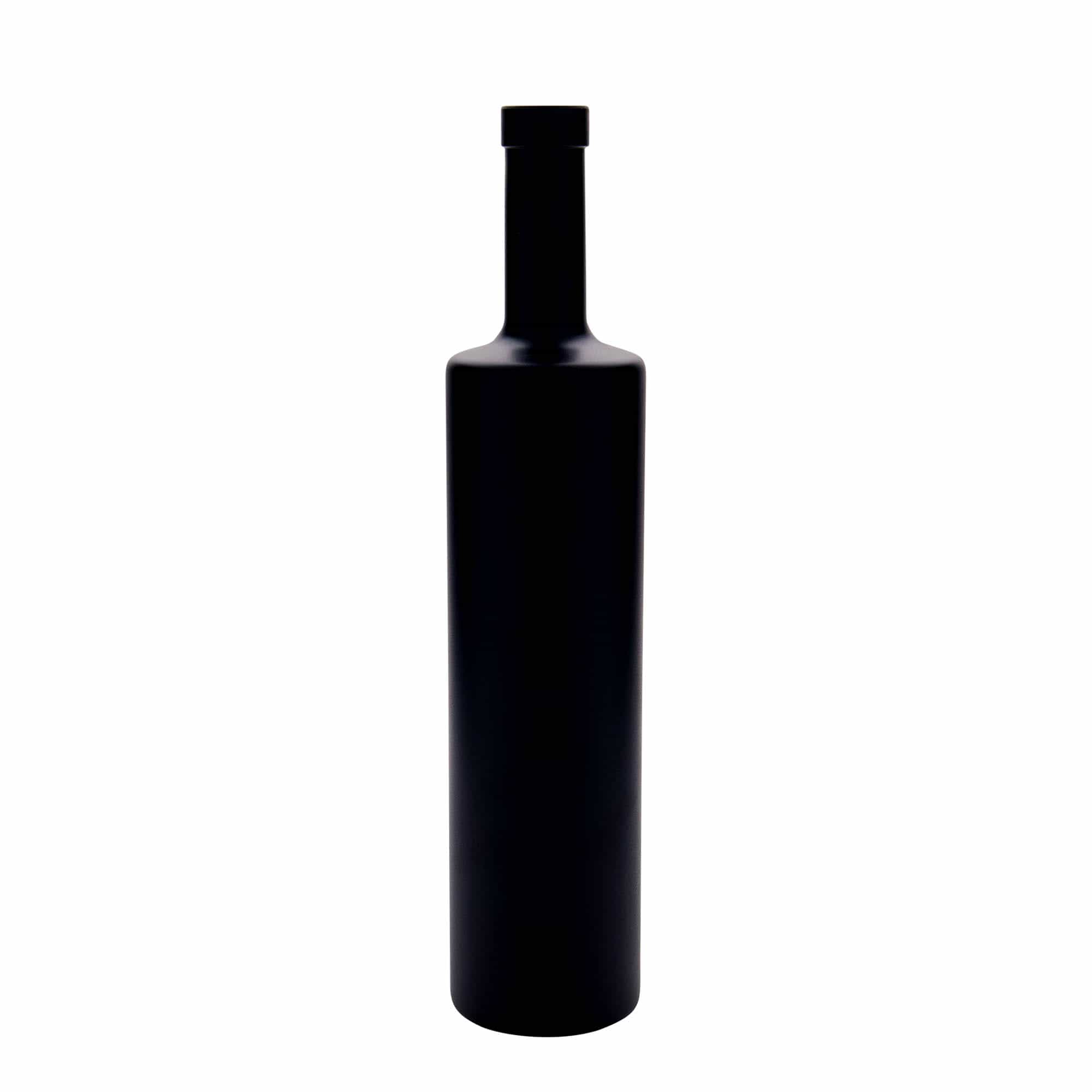 Γυάλινο μπουκάλι 'Centurio' 700 ml, μαύρο, στόμιο: φελλός Γυάλινο μπουκάλι 'Centurio' 700 ml, μαύρο, στόμιο: φελλός