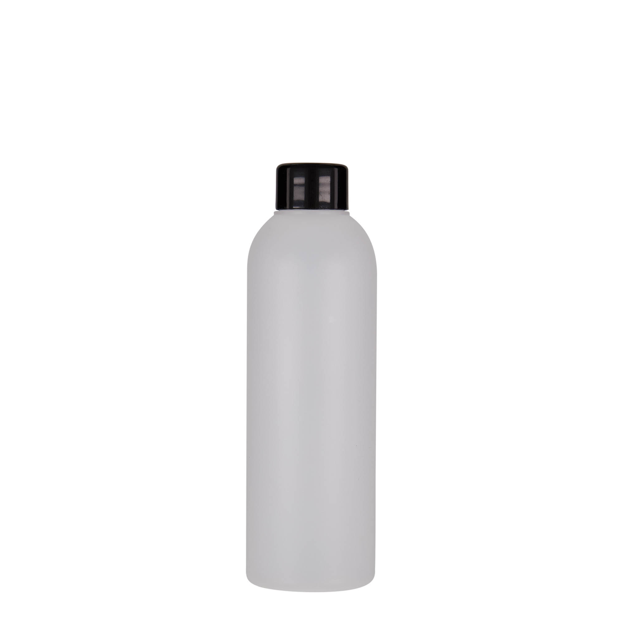 200 ml πλαστικό μπουκάλι 'Tuffy', HDPE, φυσικό, στόμιο: 24/410