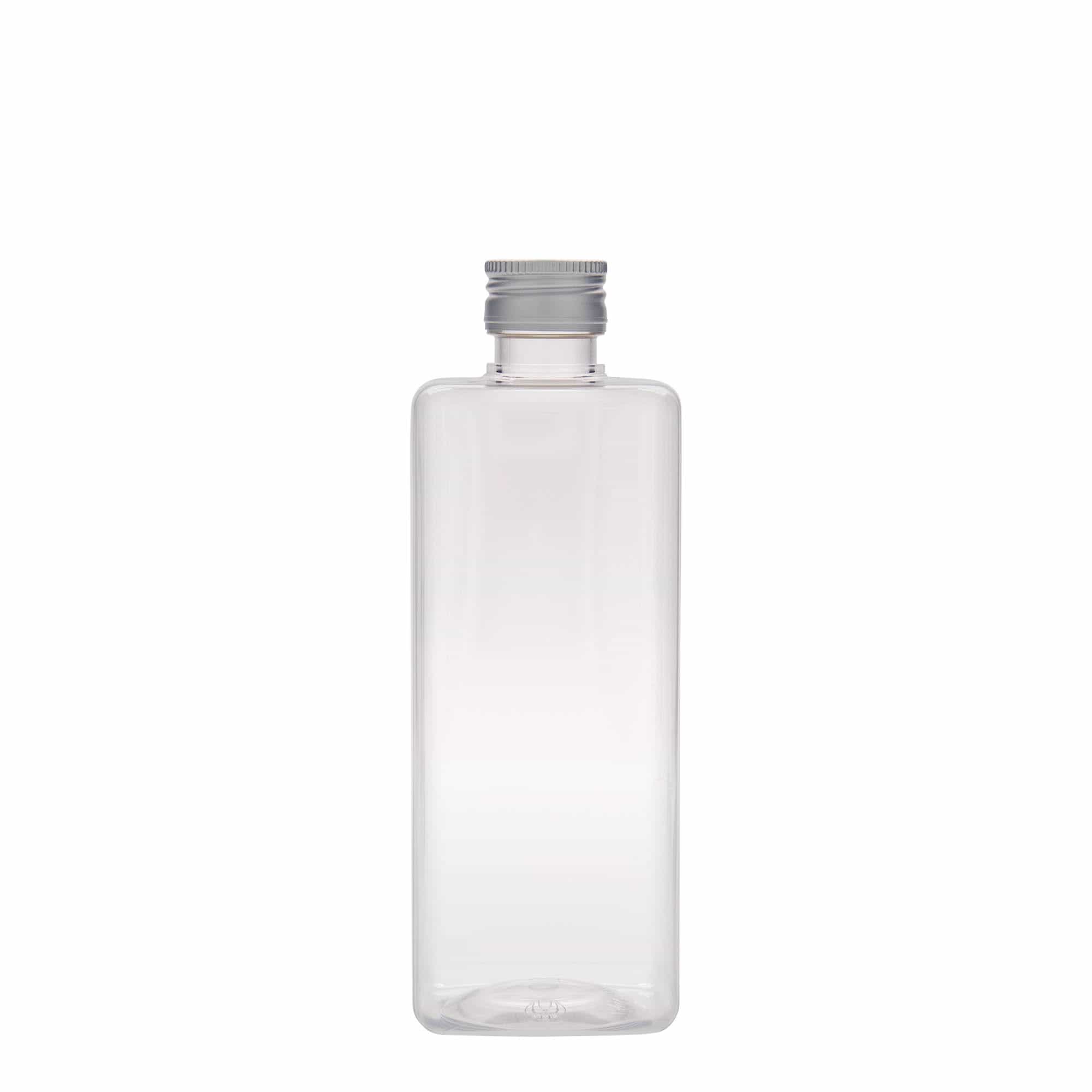 Μπουκάλι PET 'Karl' 500 ml, τετράγωνο, πλαστικό, στόμιο: PP 28